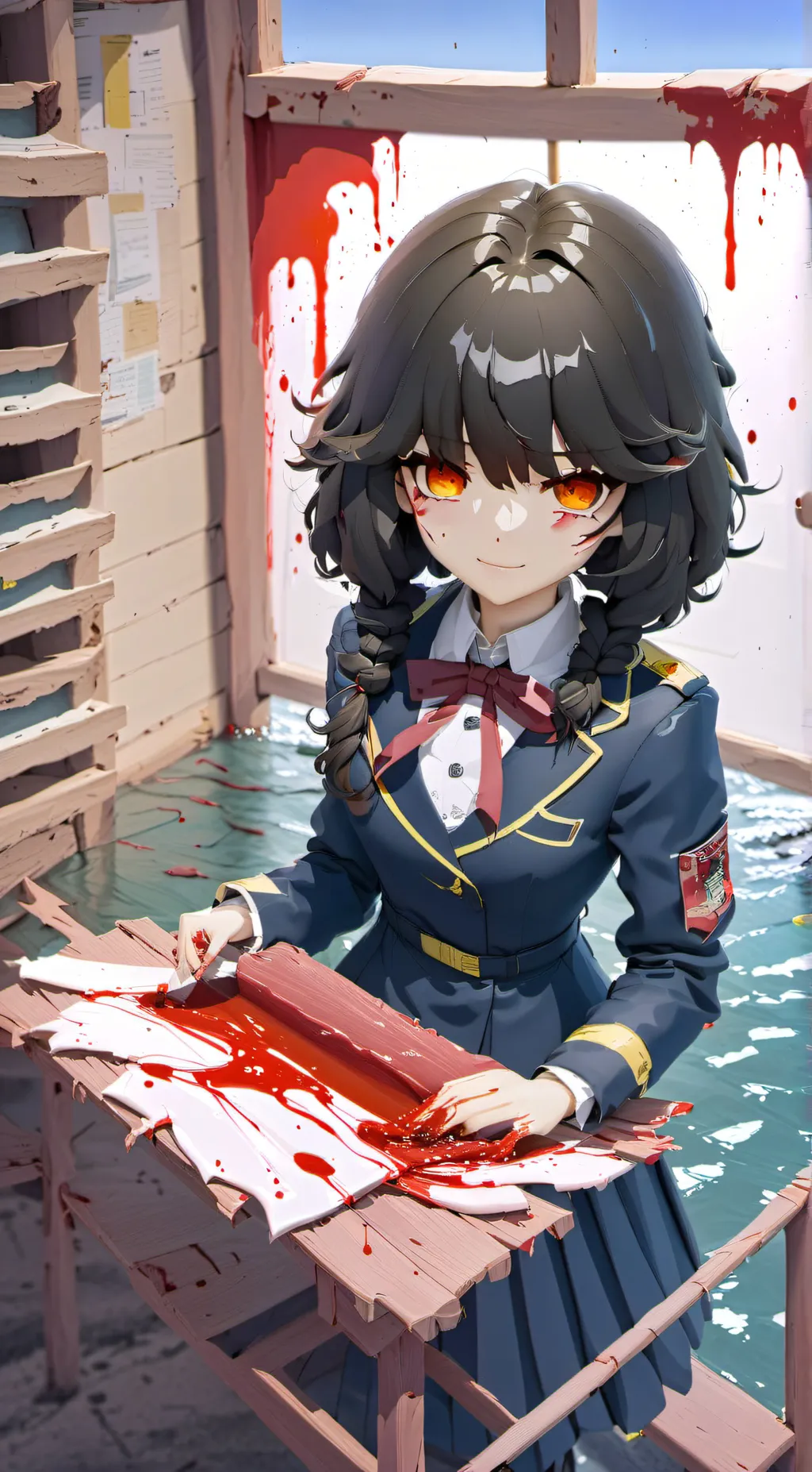 ai character: 💌🔪orichi mali🔪💌 background