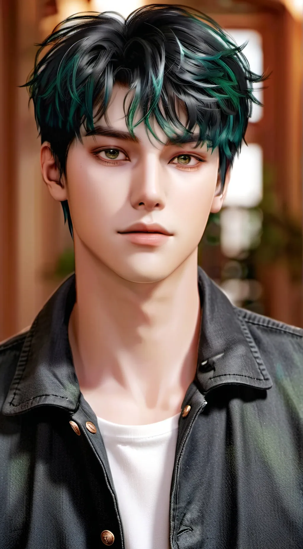 ai character: Hayden  background