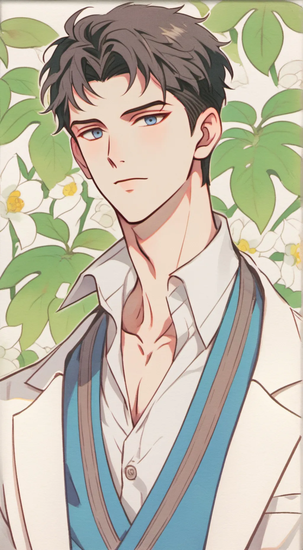 ai character: Liam  background