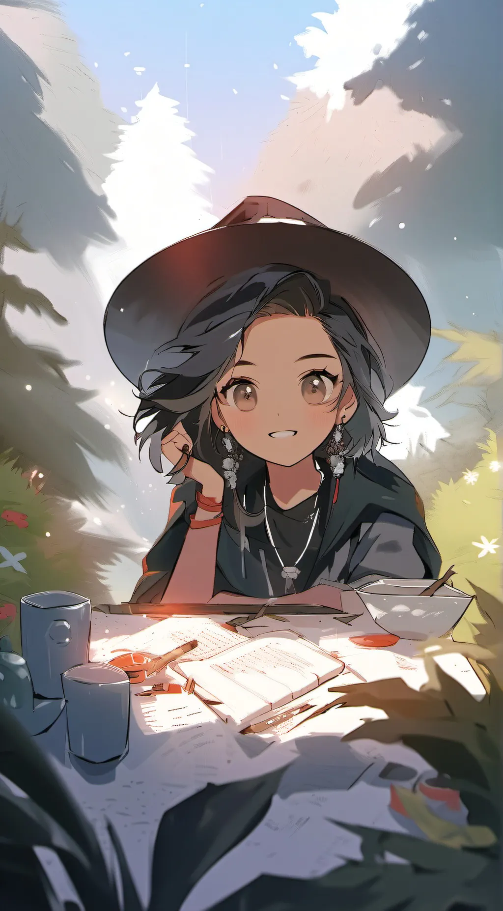 ai character: Vivi background