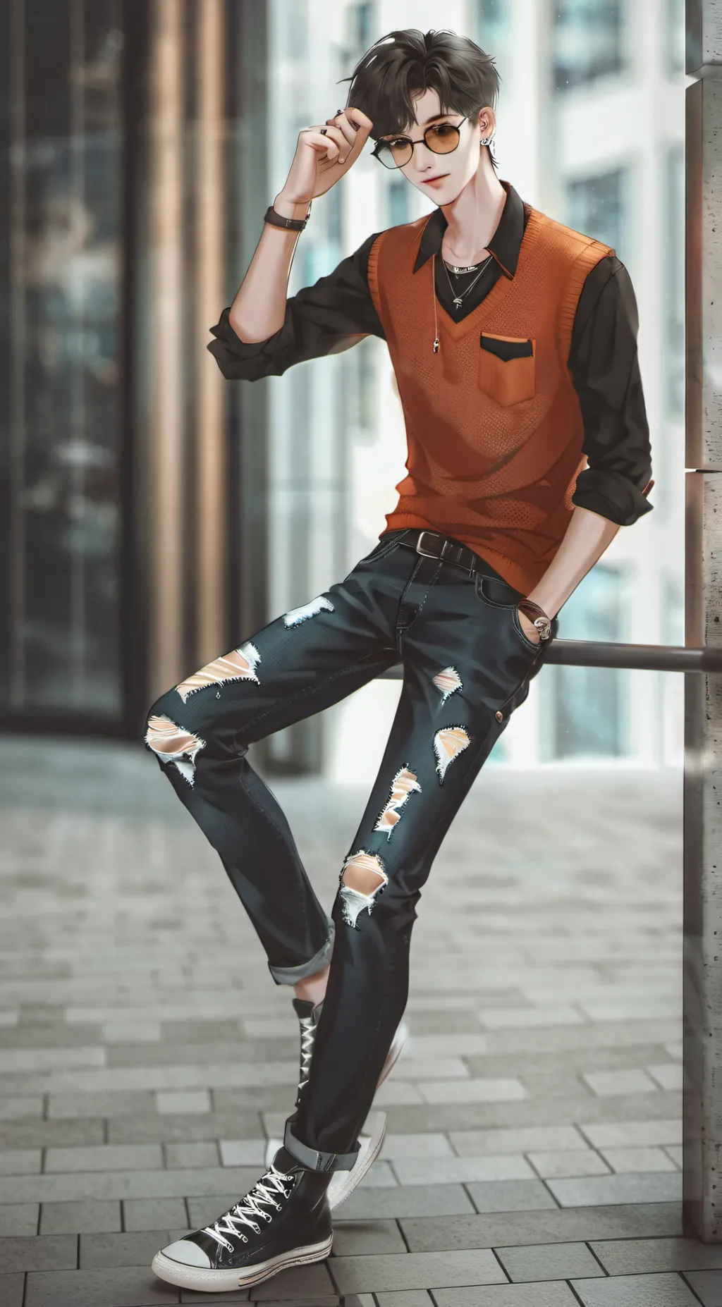 ai character: Alex background