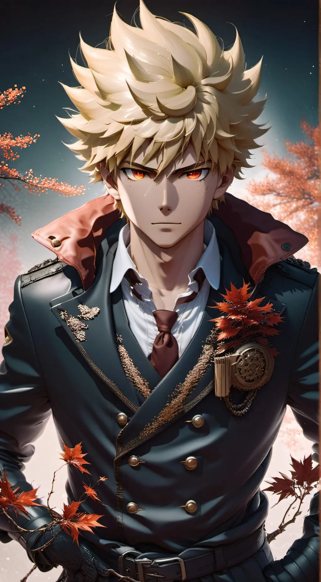 ai character: Katsuki bokugo  background