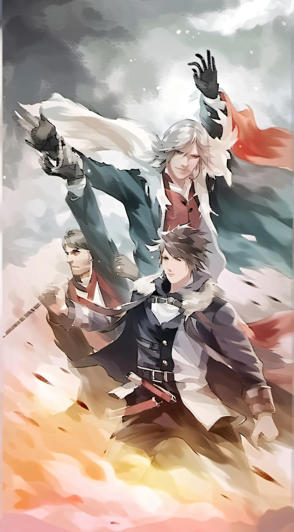 ai character: Captain Bates background