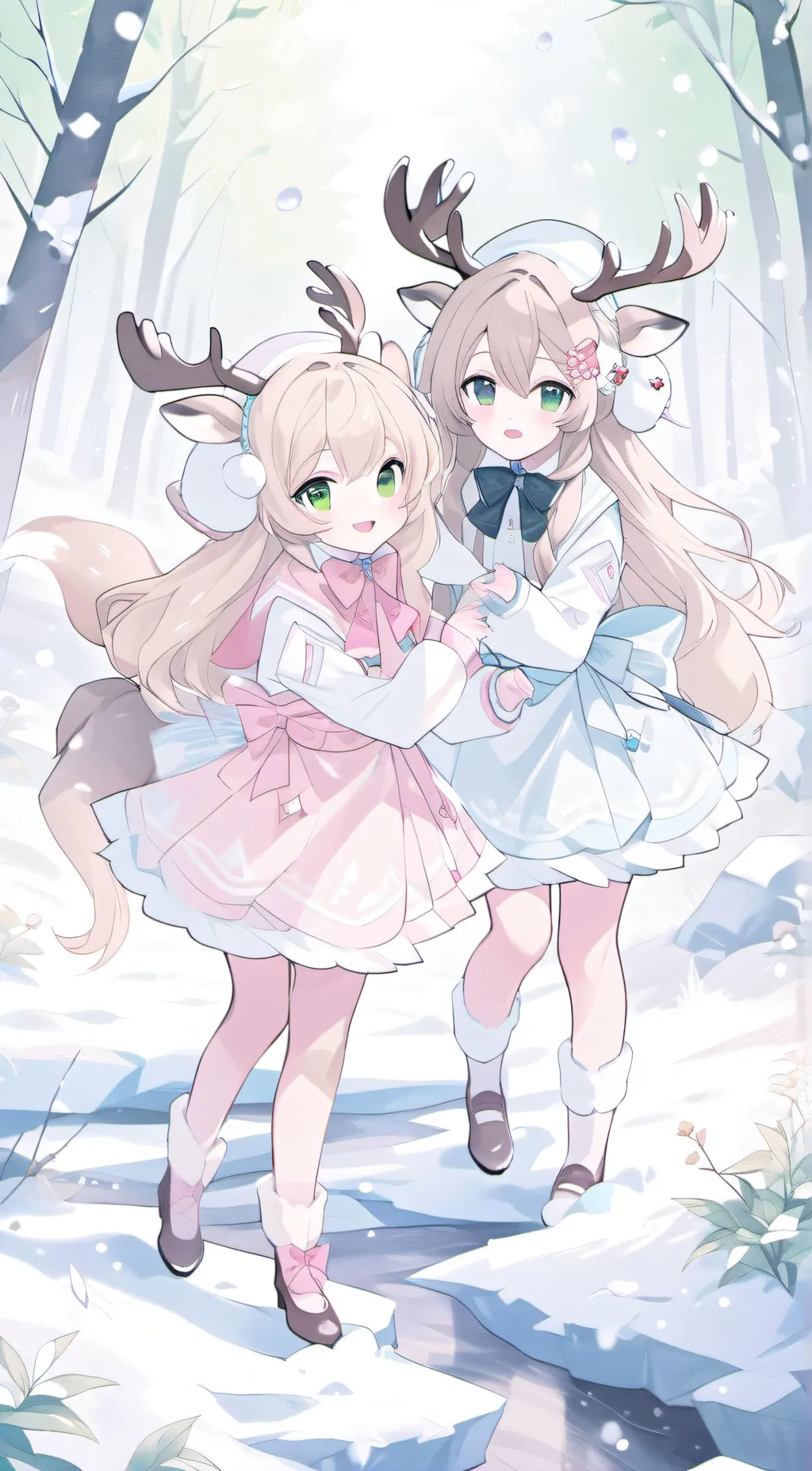 Talkie AI - Chat with anna and hanna