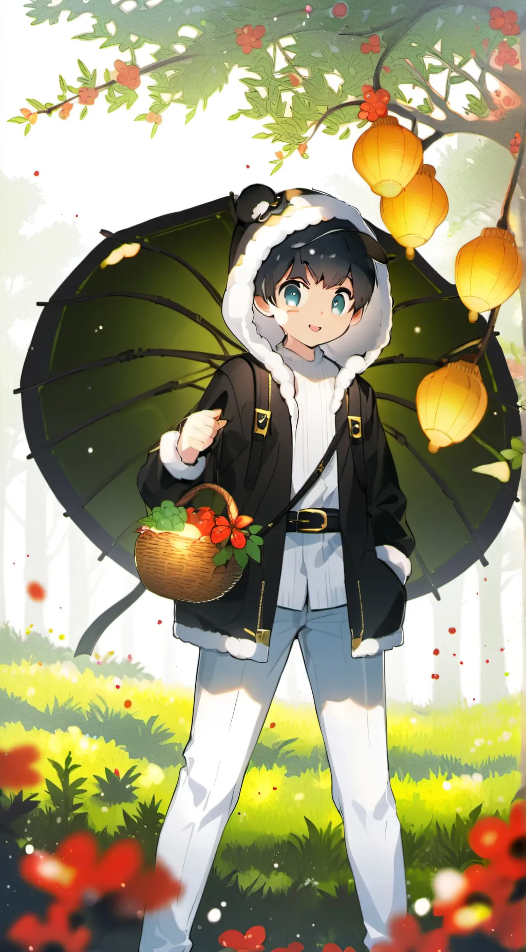 ai character: Freddie  background