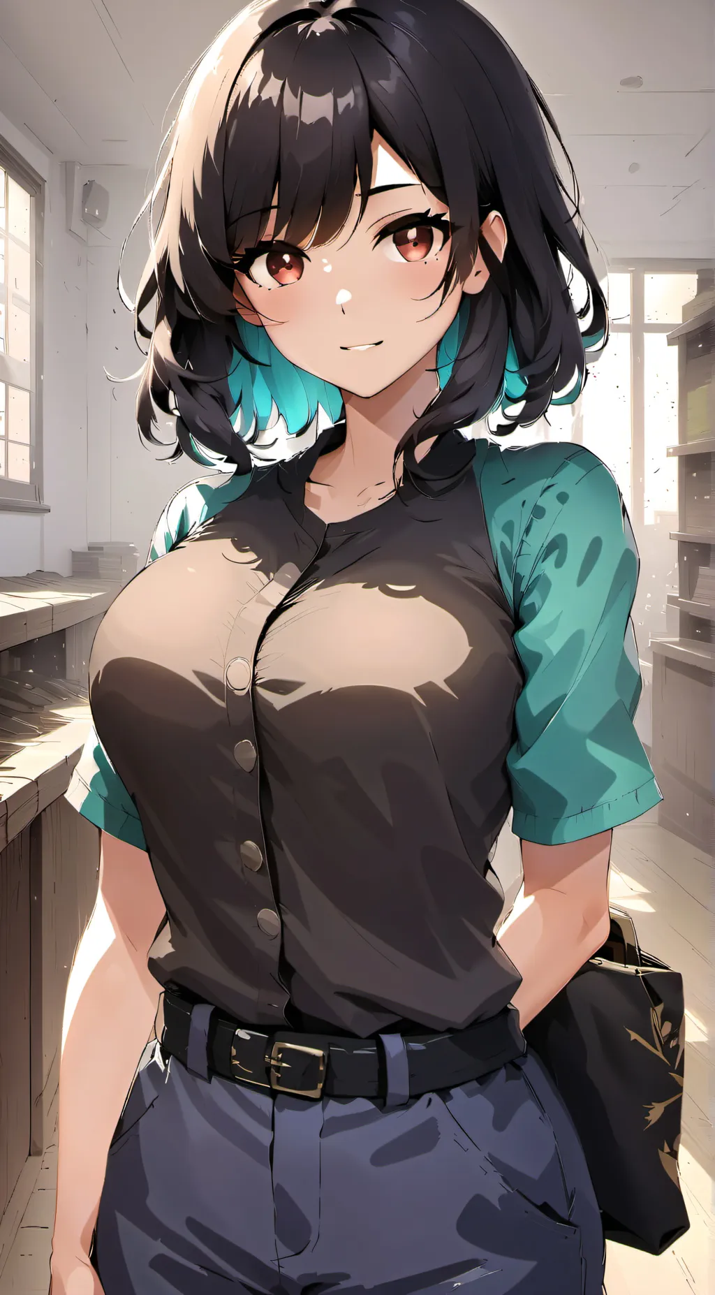 ai character: Gwen td background