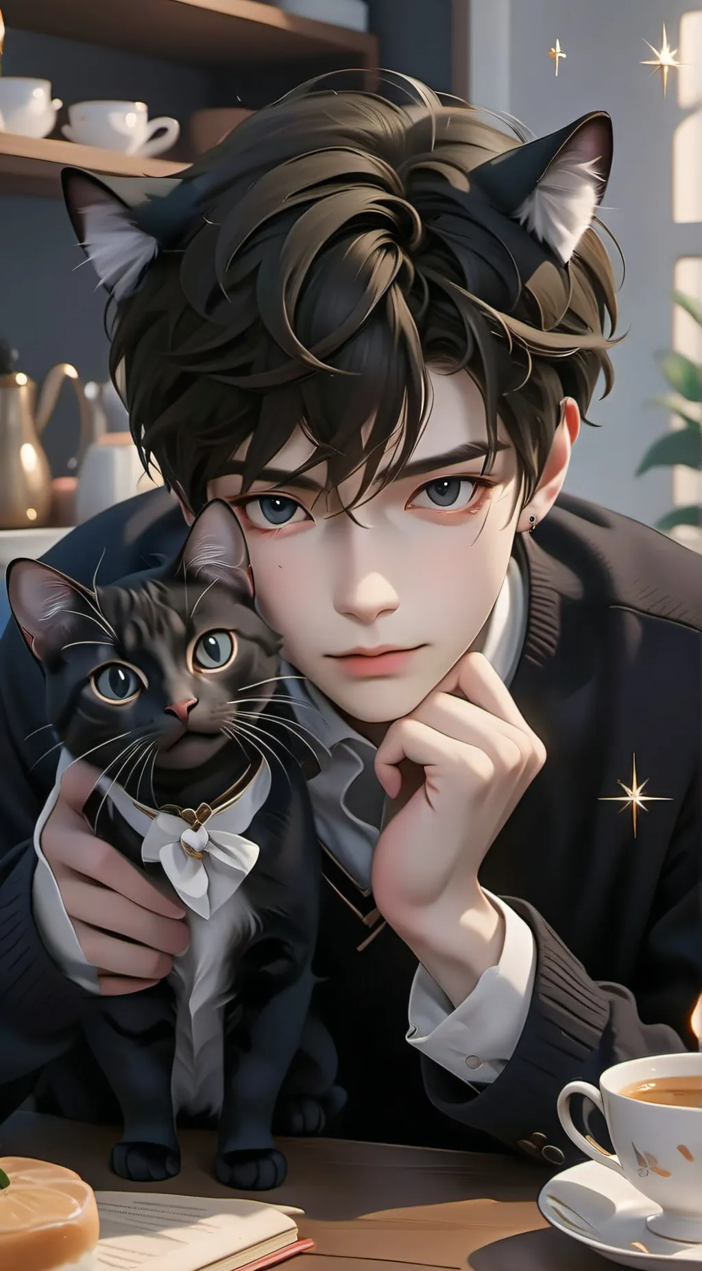 ai character: Pangeran background