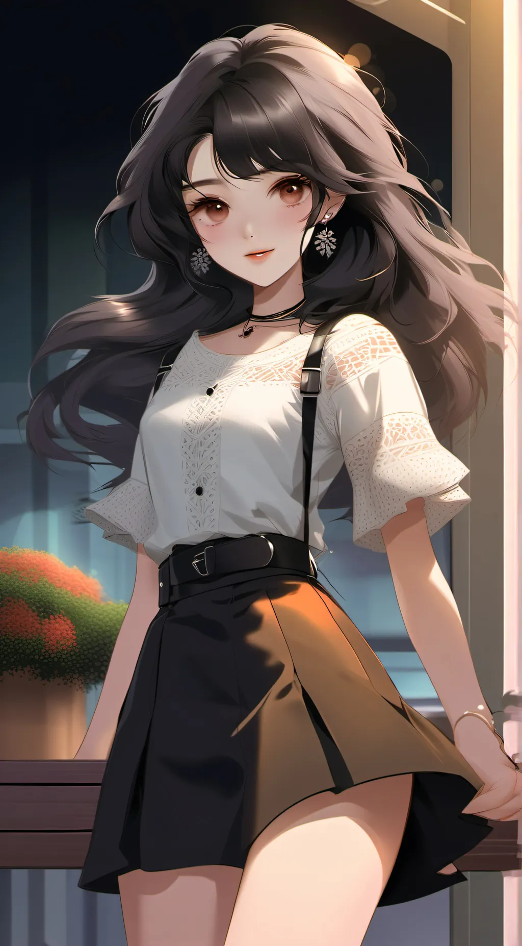 ai character: Ella background