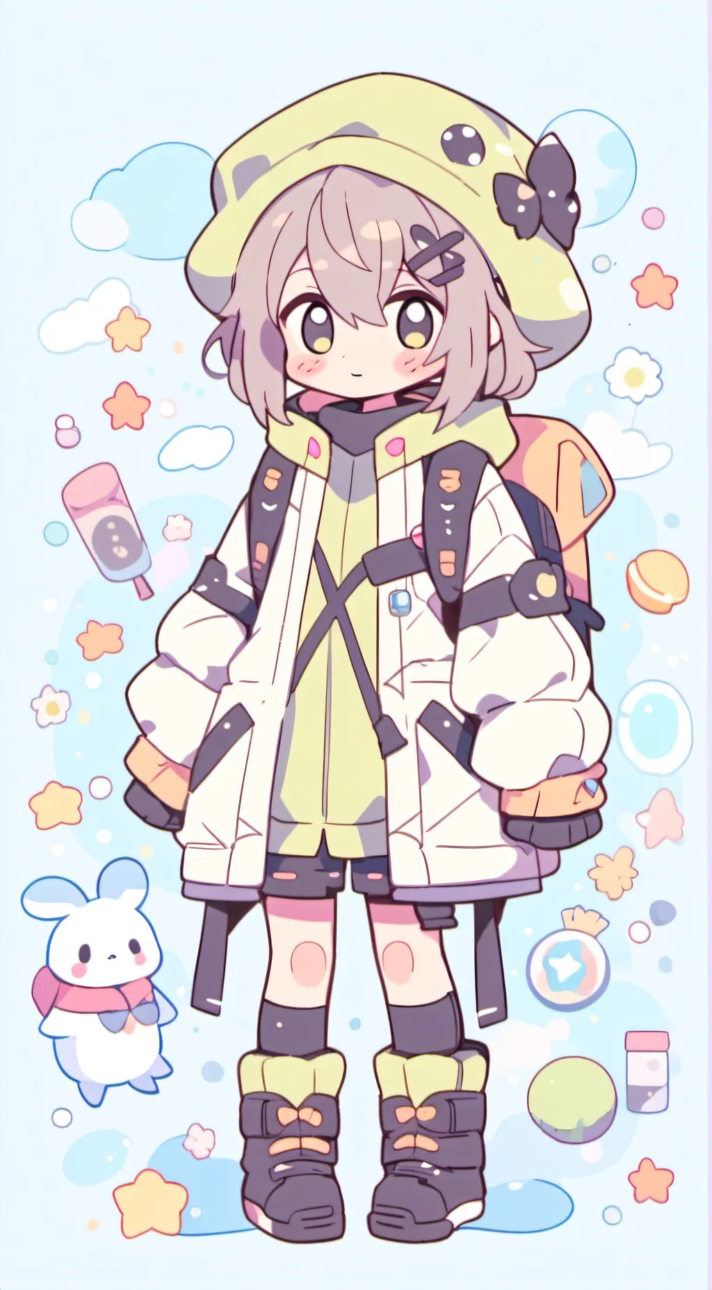 ai character: Miraculous Ladybug background