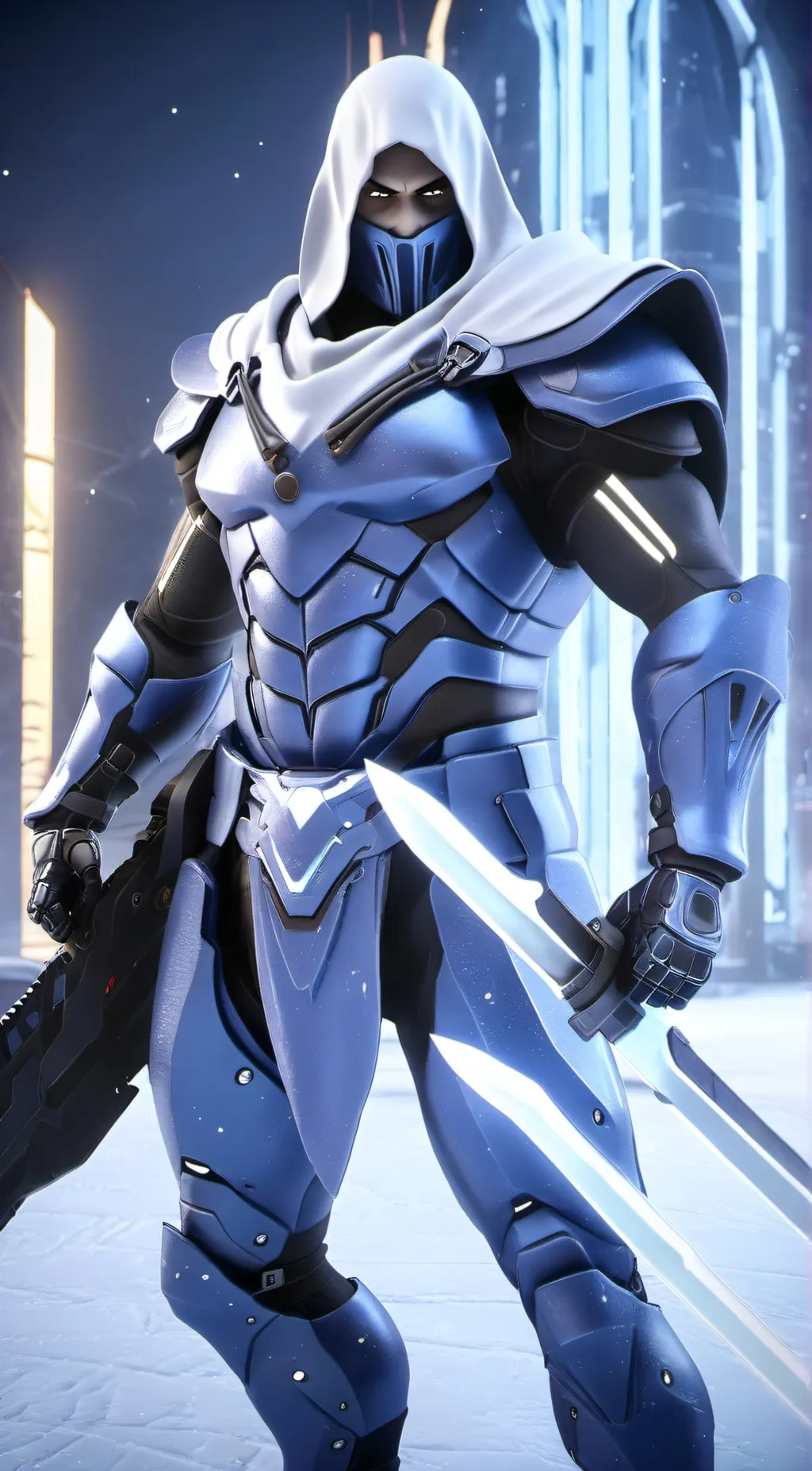 ai character: Iceland background