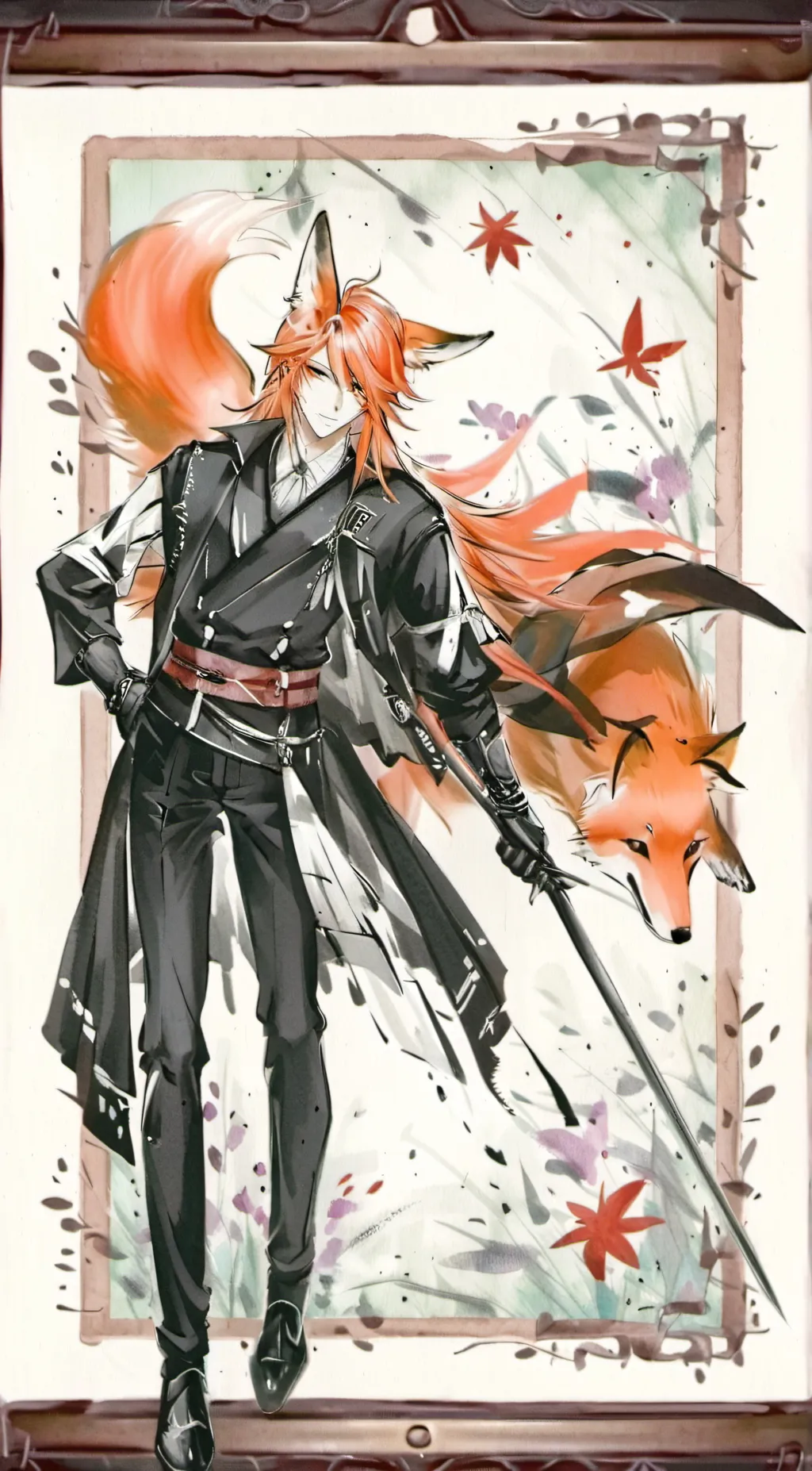 ai character: Prince Felix Fox  background