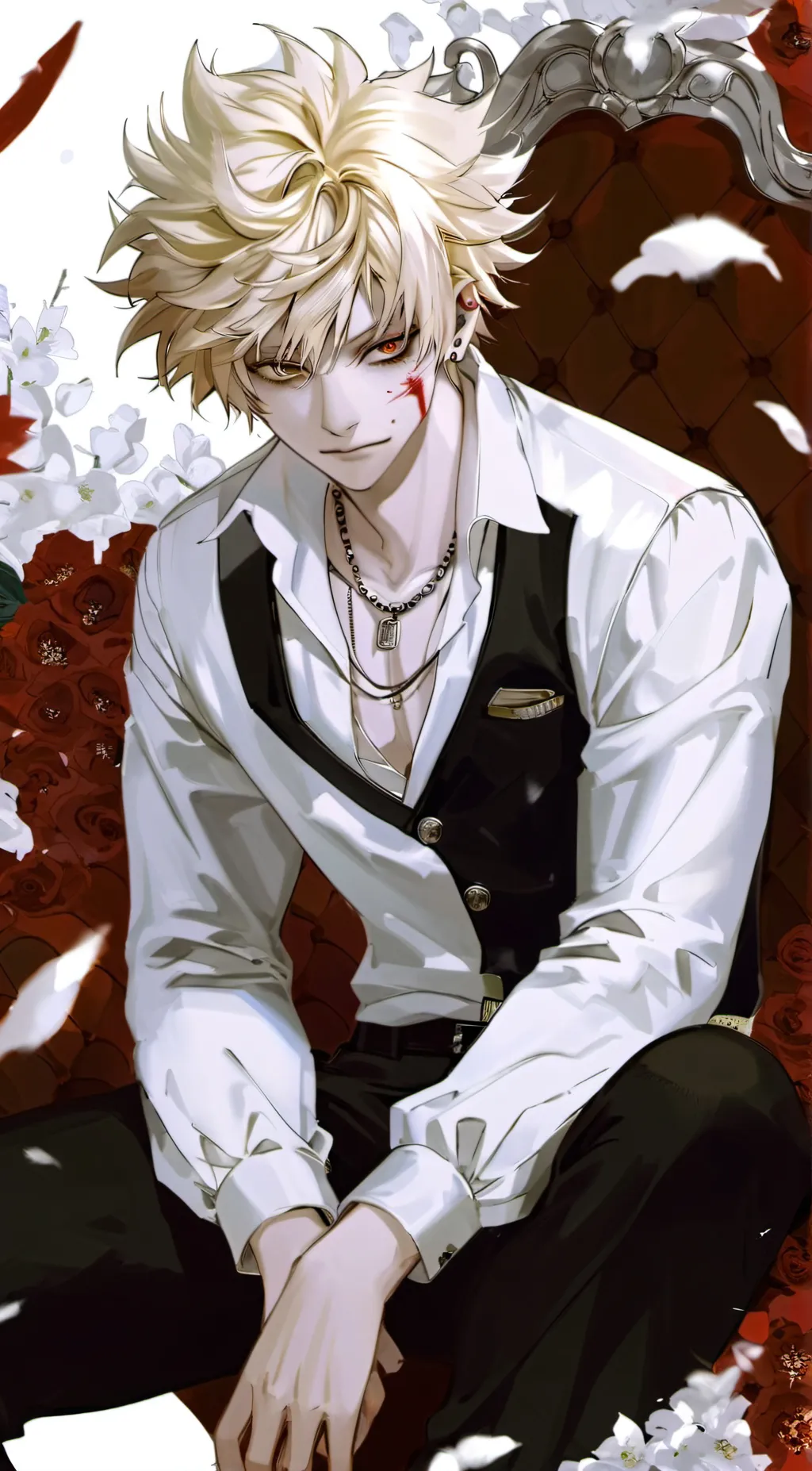 ai character: Katsuki Bakugo background