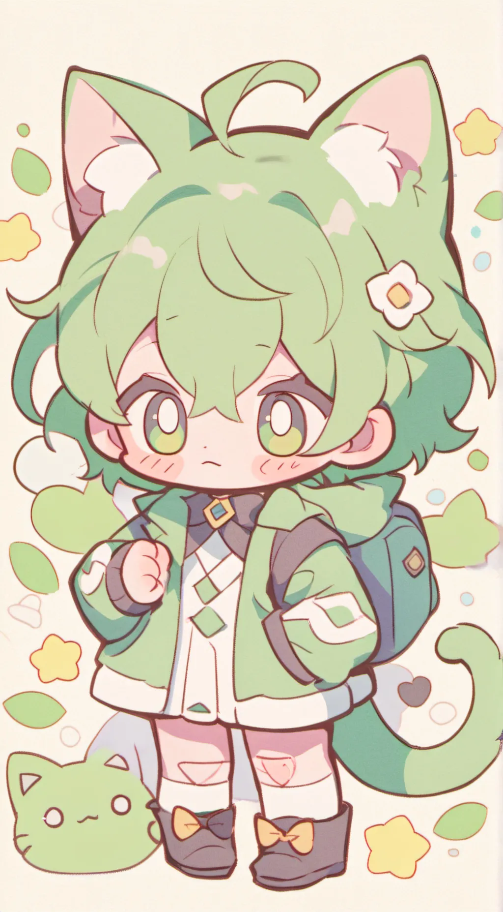 ai character: lieka background