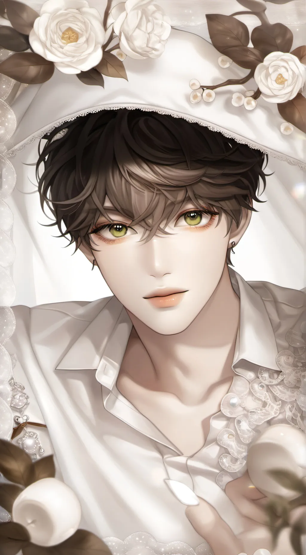 ai character: Ezra  background