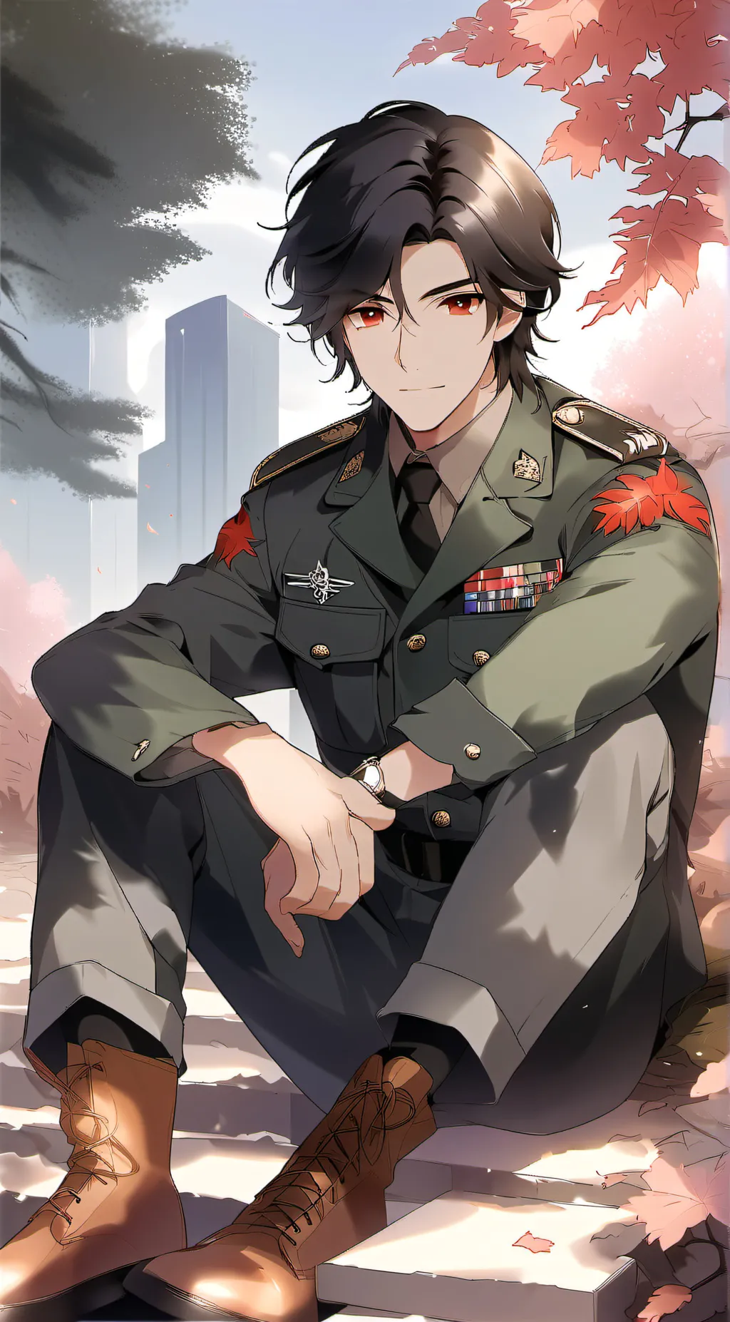 ai character: John background