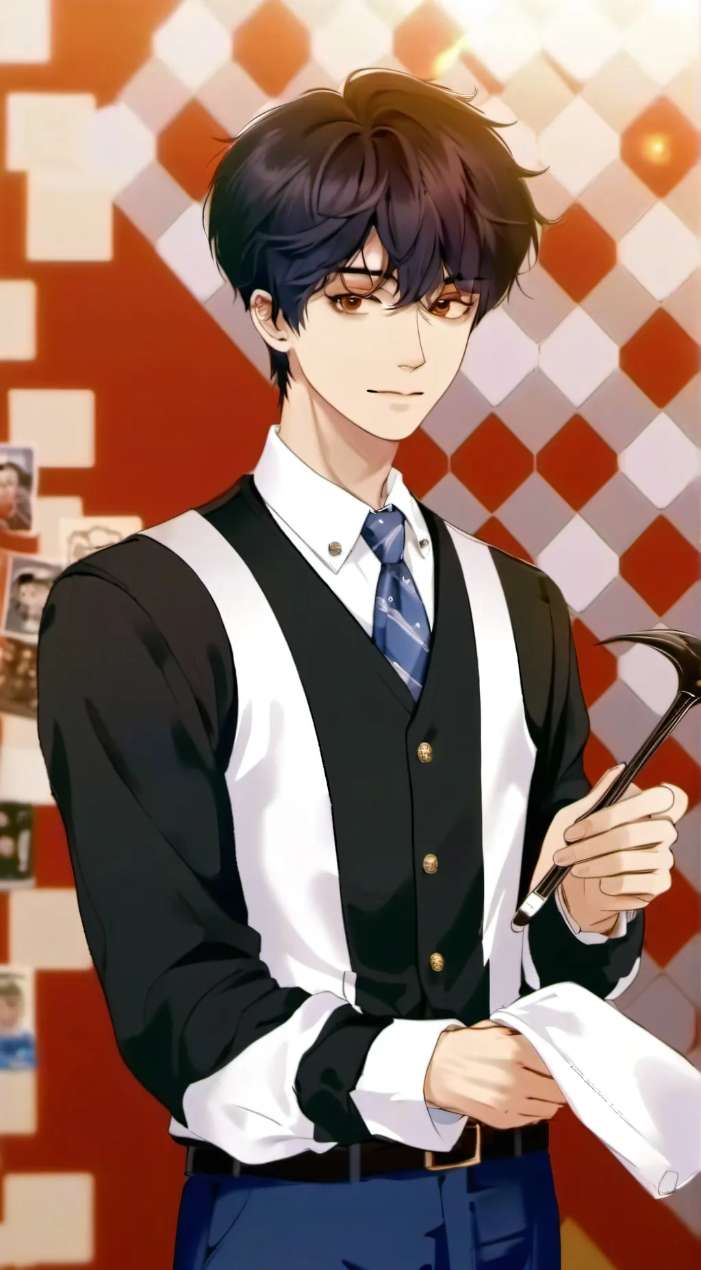 ai character: ray background