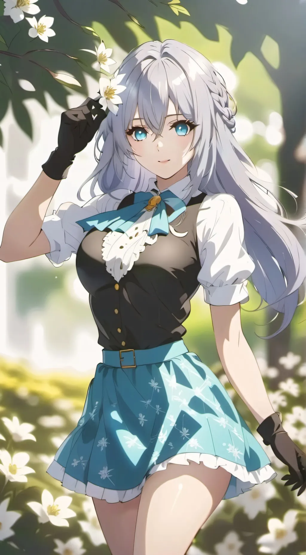 ai character: ash background