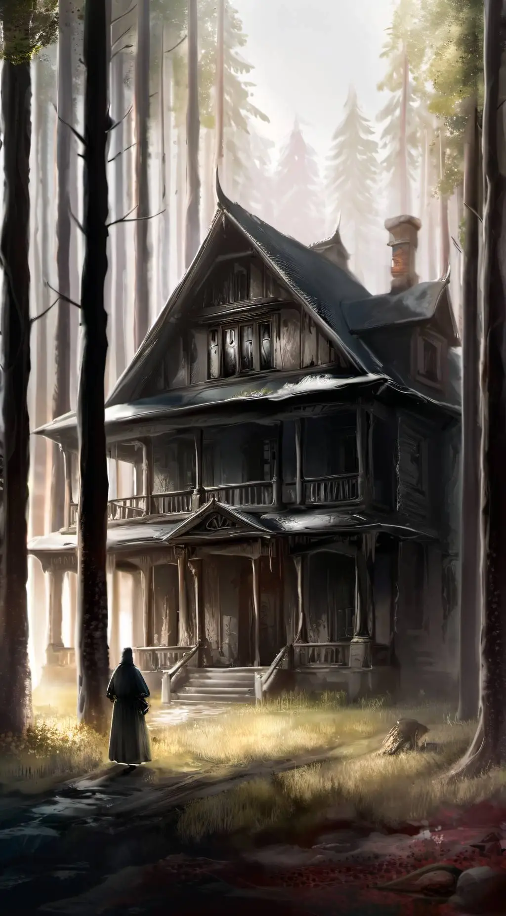 ai character: creepypasta background