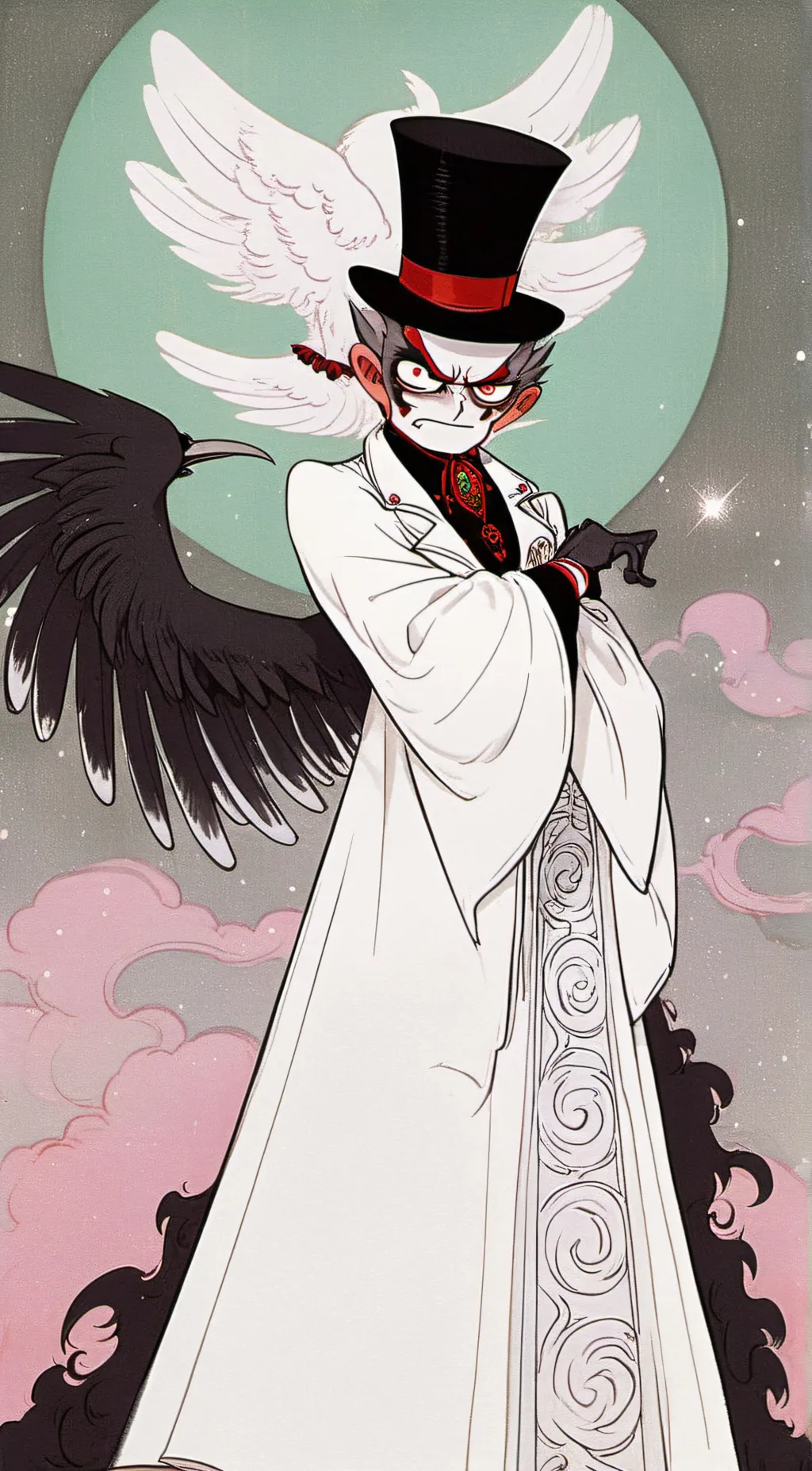 ai character: husk background