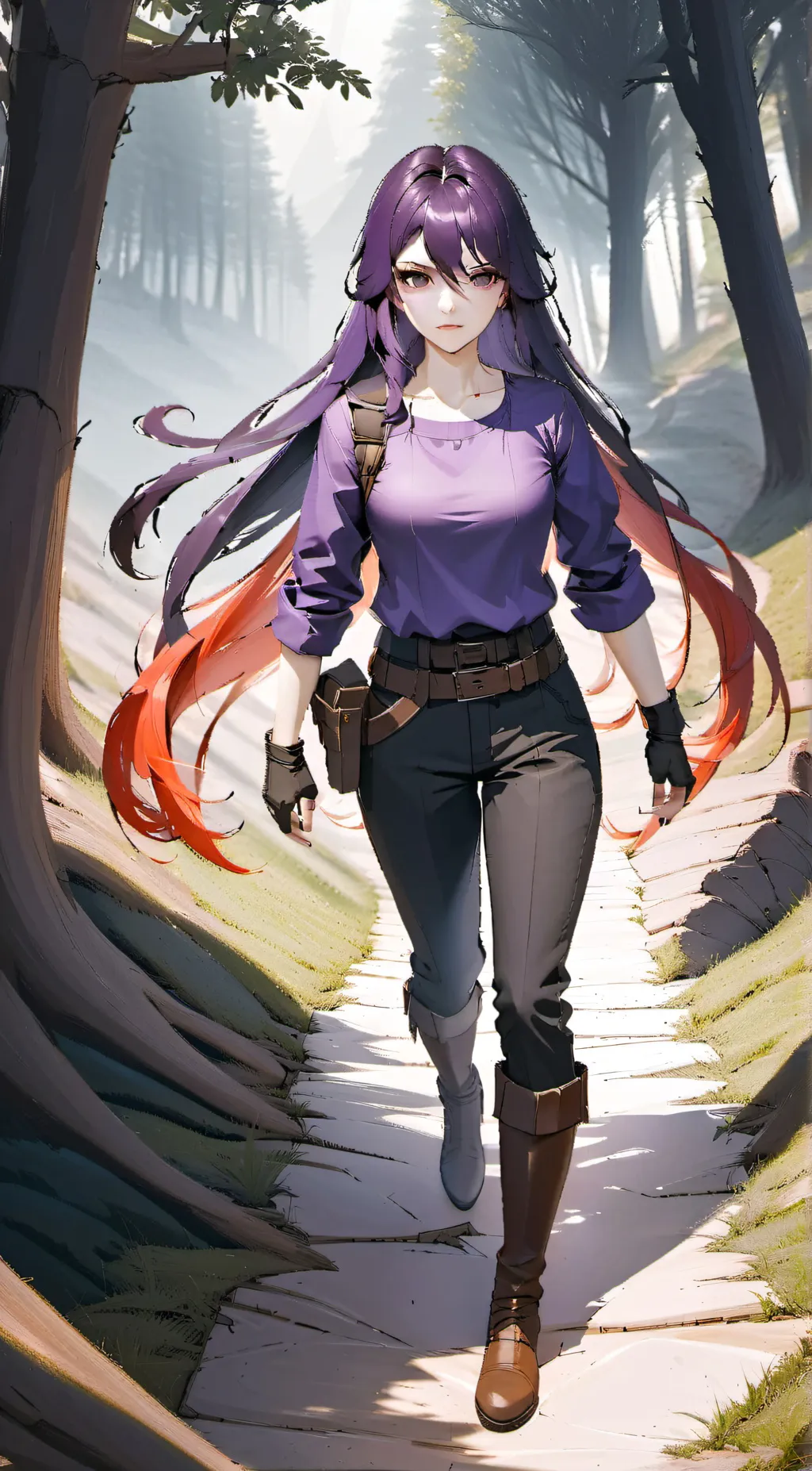 ai character: Runa background