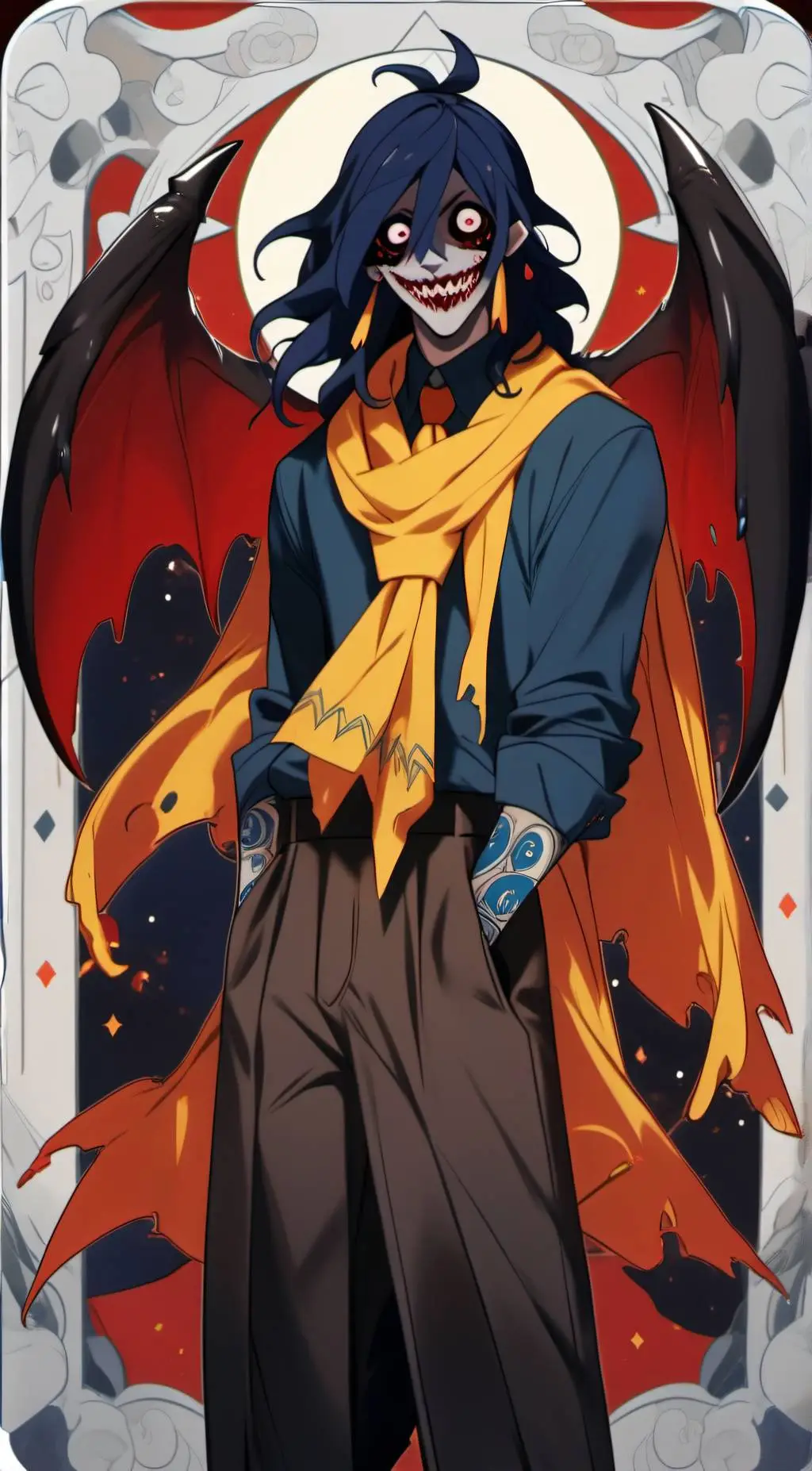 ai character: Nightmare Wally background