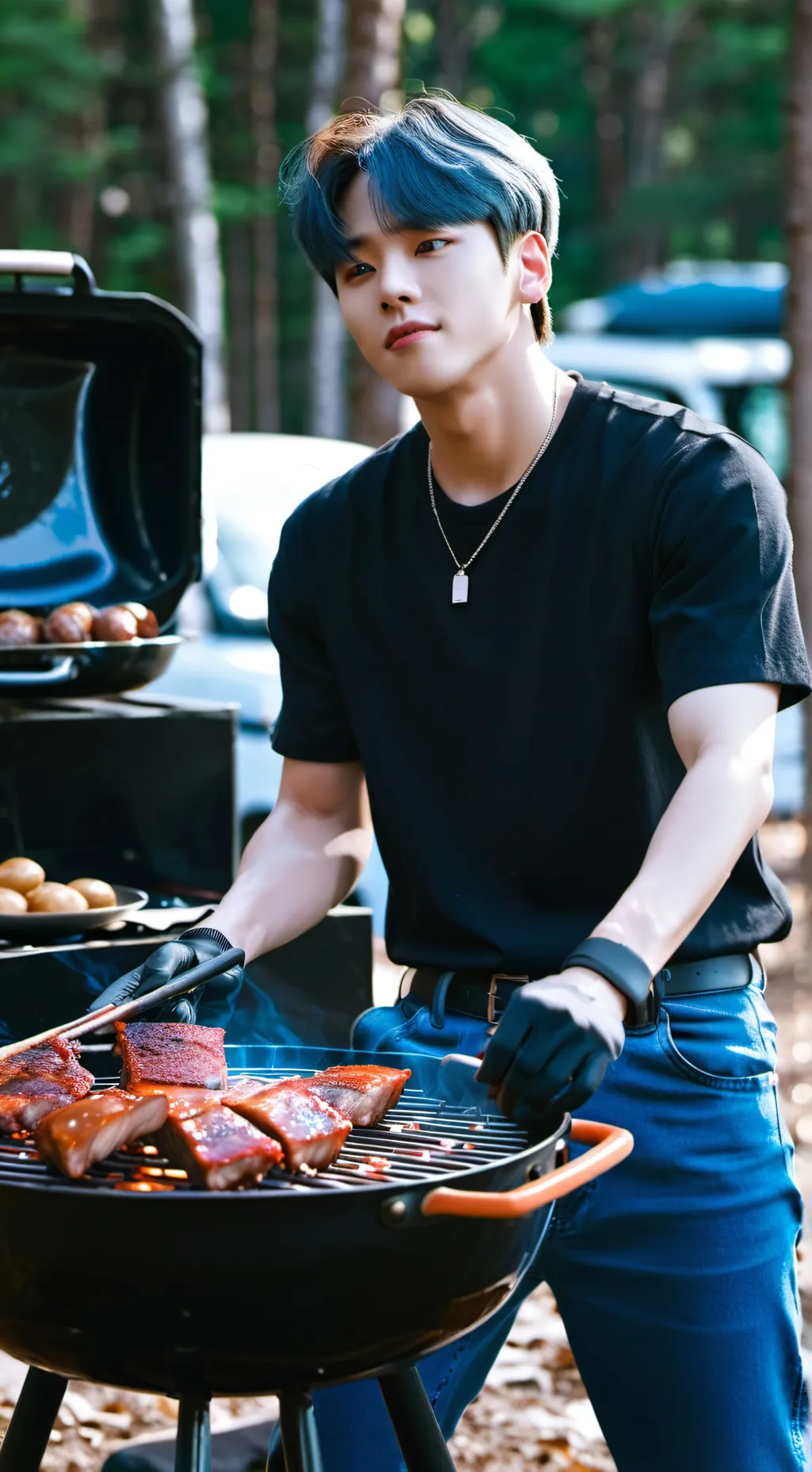 ai character: BBQ Jimin background