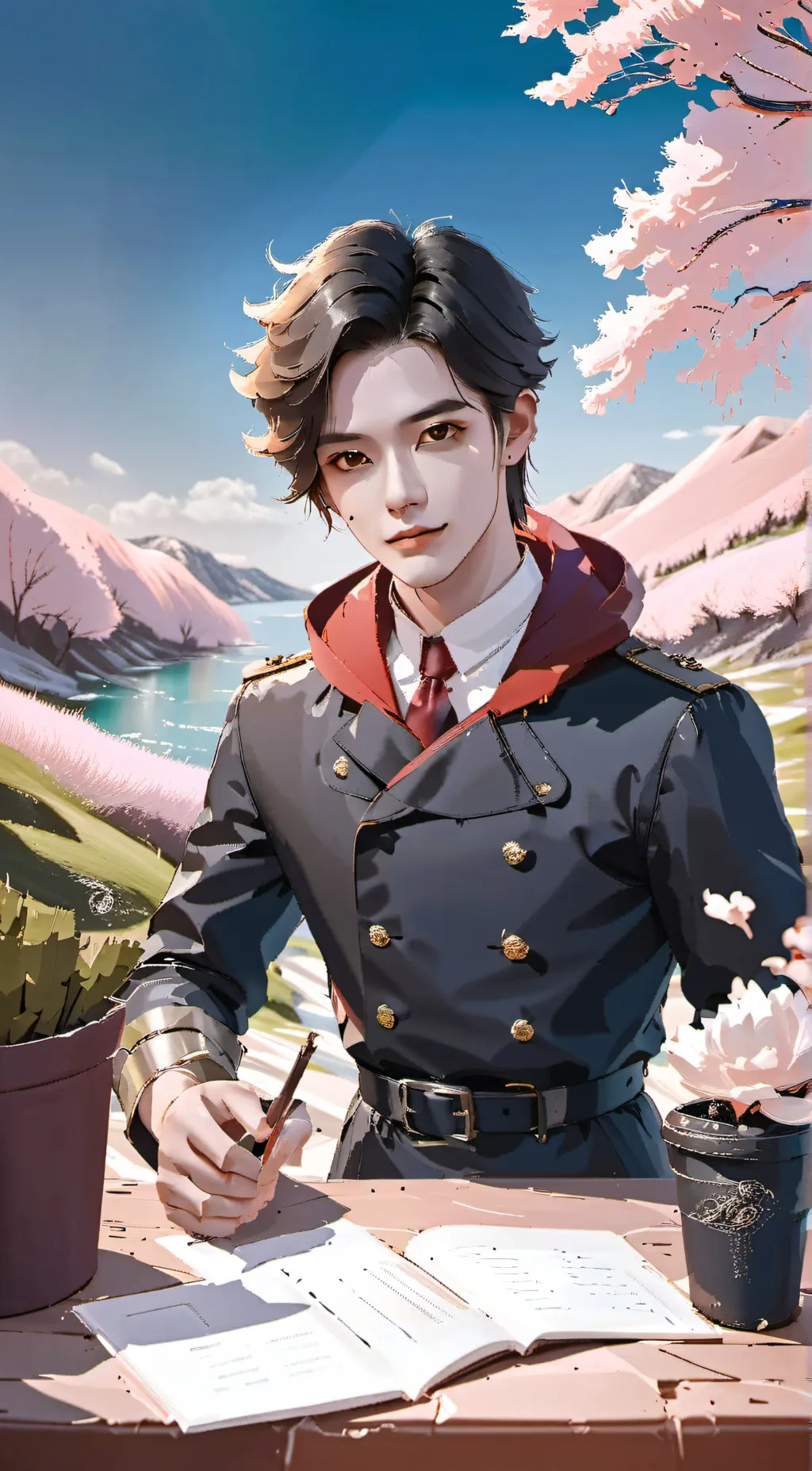 ai character: Lenn background