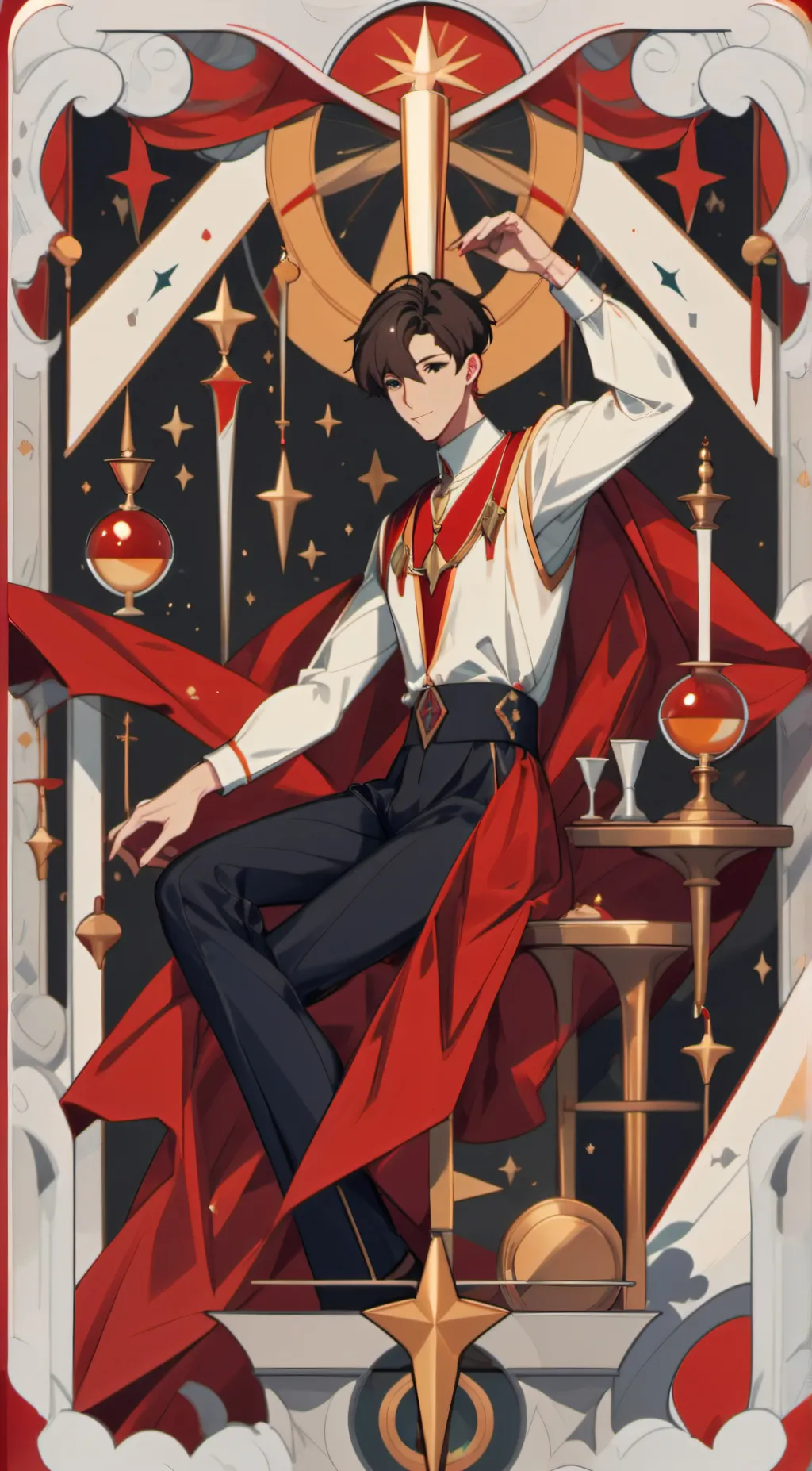 ai character: isaac background