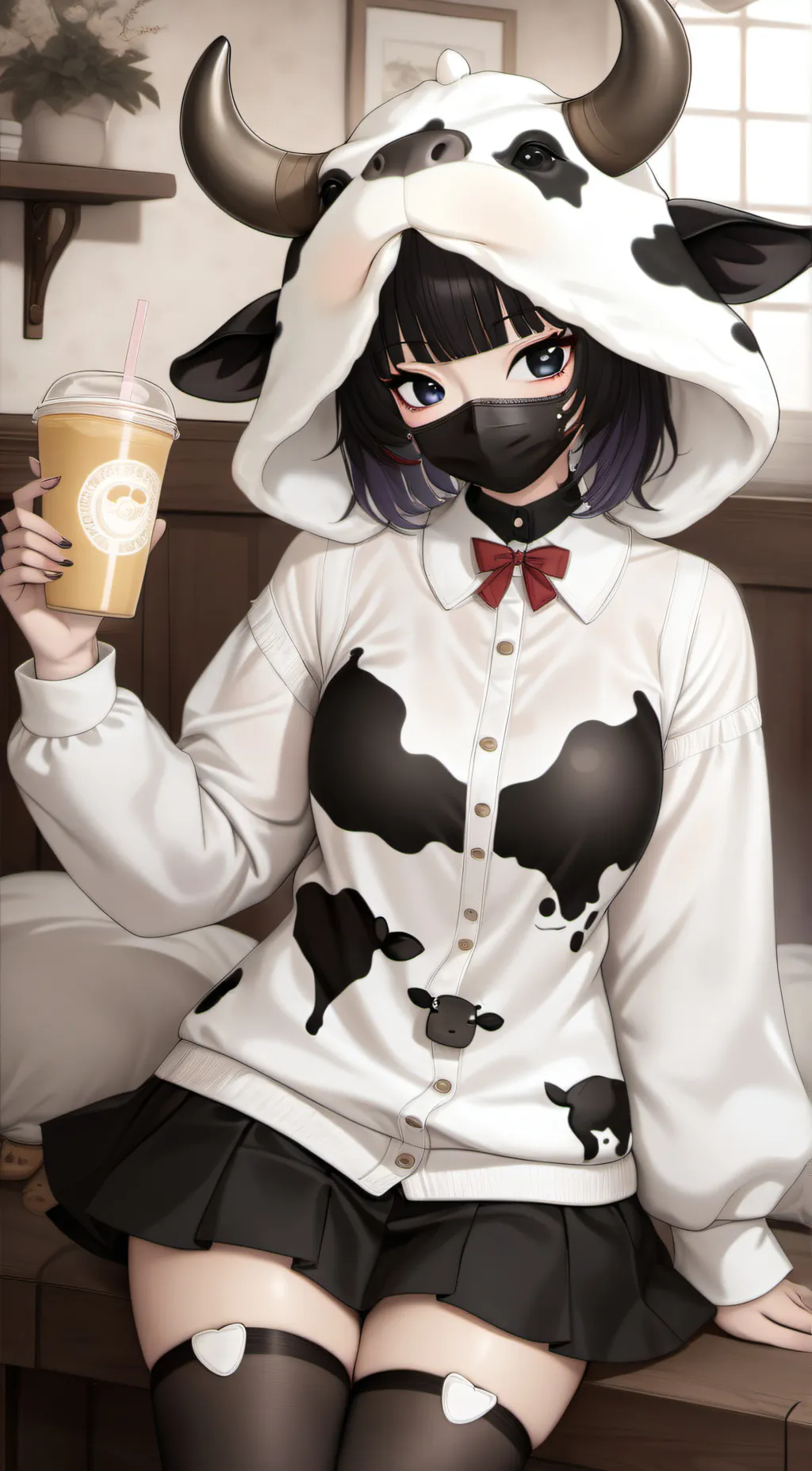 ai character: Rhea Akari background