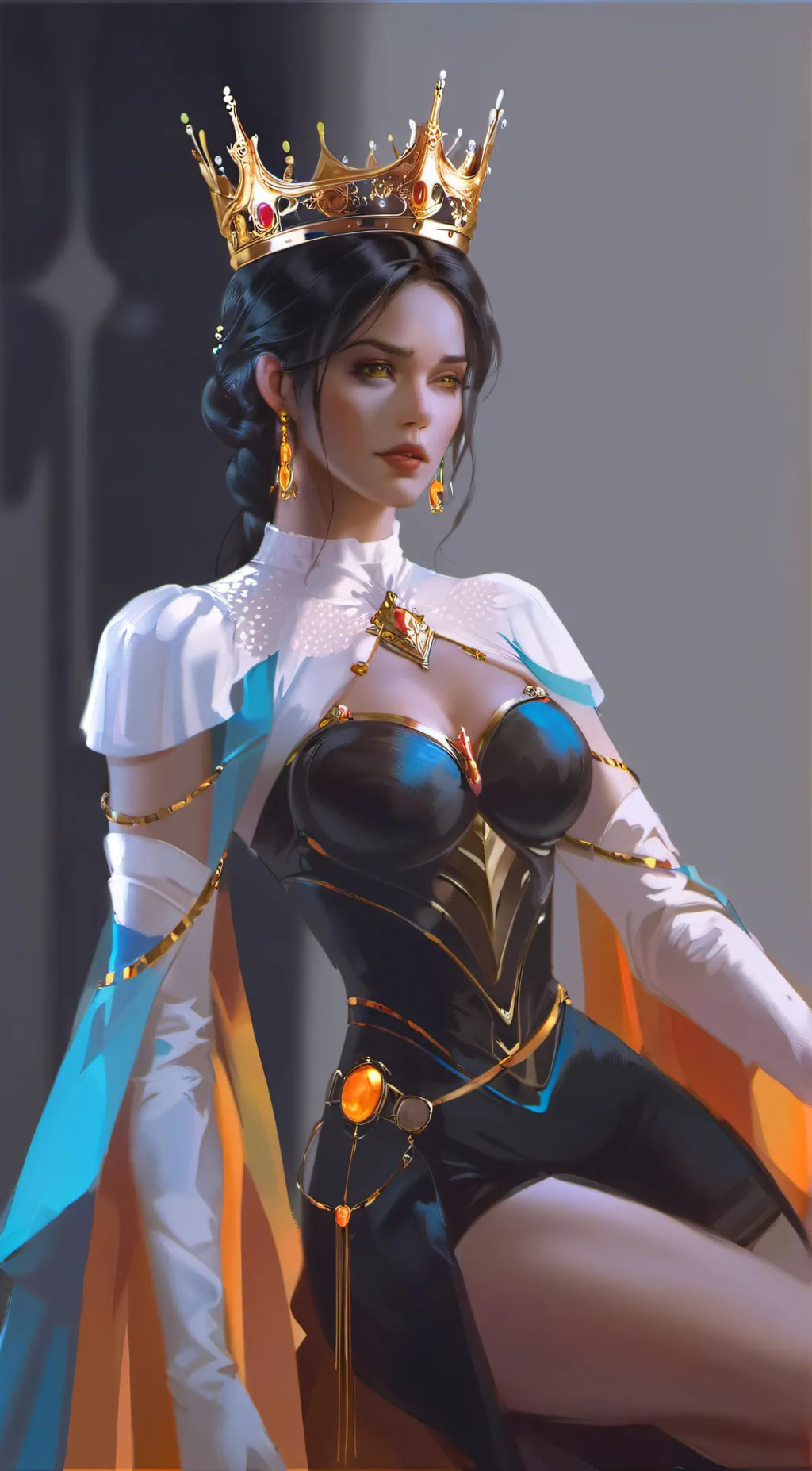 ai character: Evanya Ashbluff background