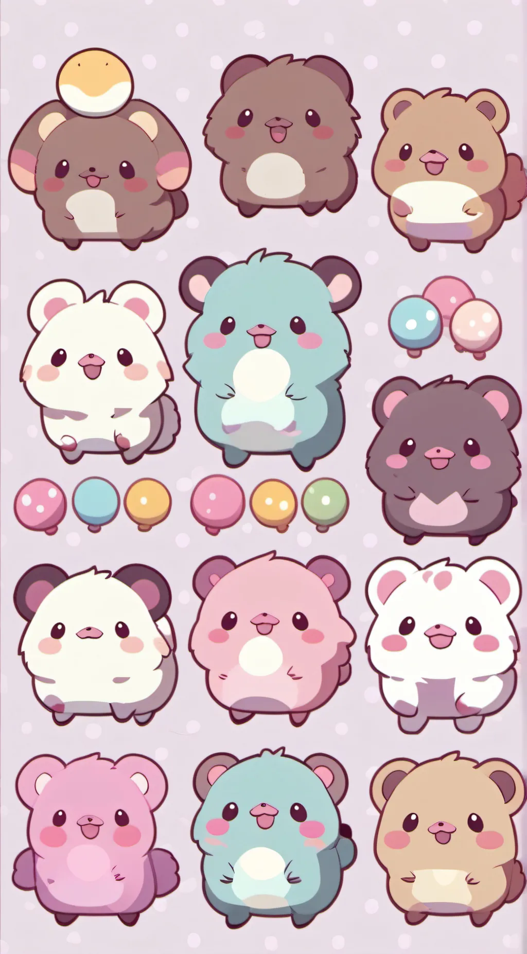 ai character: Welcome to smiling background