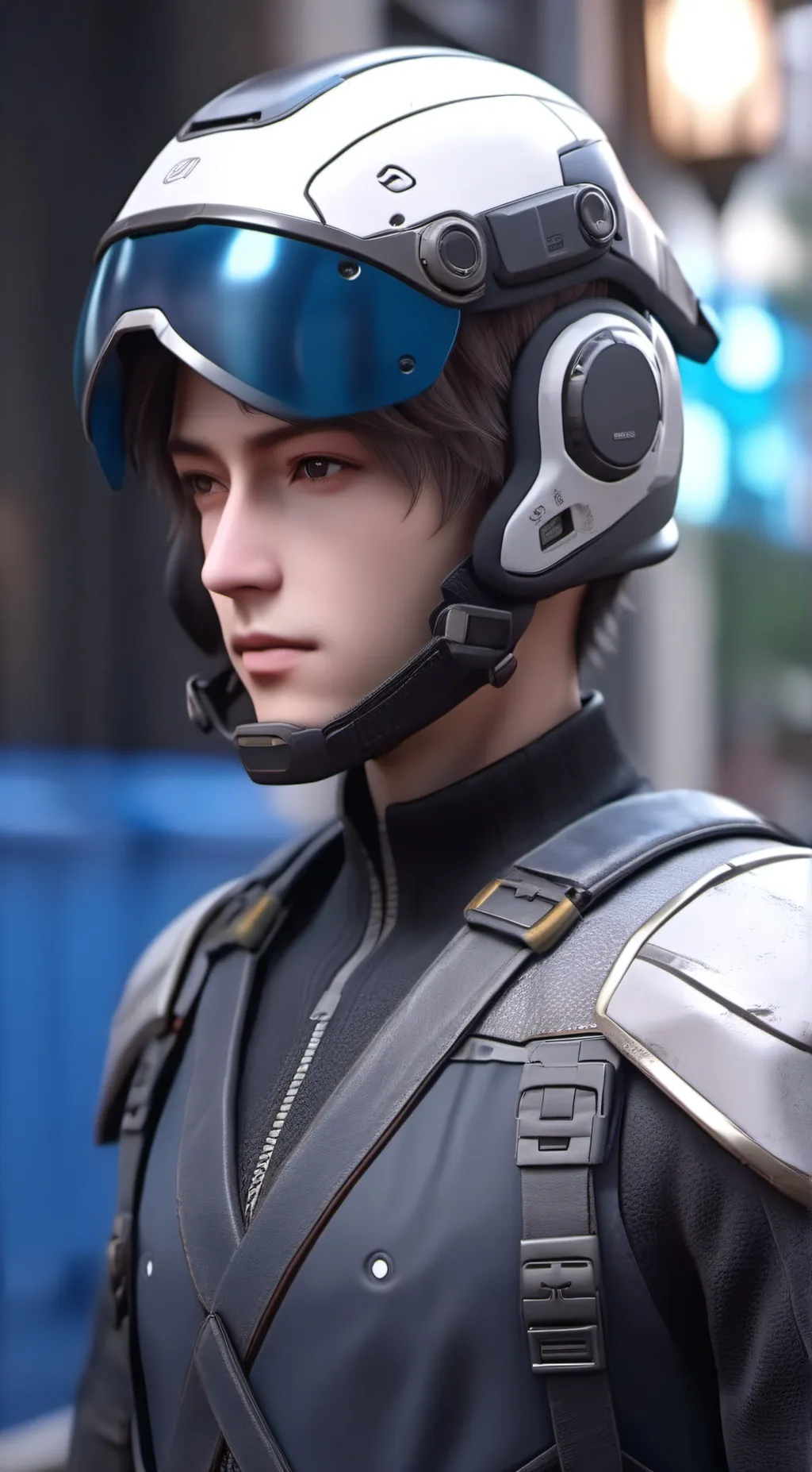 ai character: Xavier  background