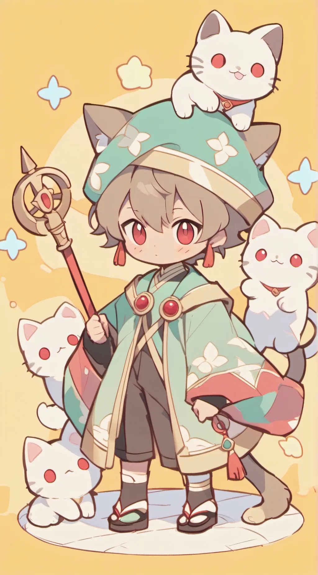 Talkie AI - Chat with The cat gods