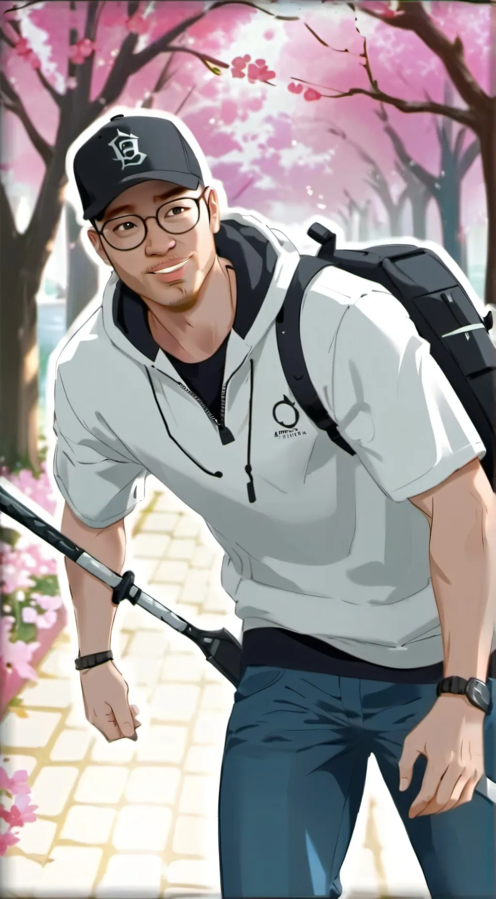 ai character: Daniel  background