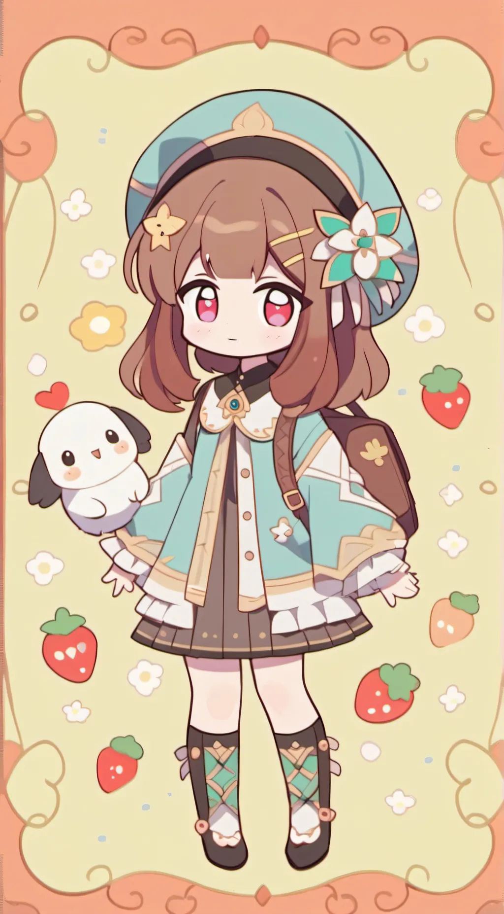 ai character: pomni background