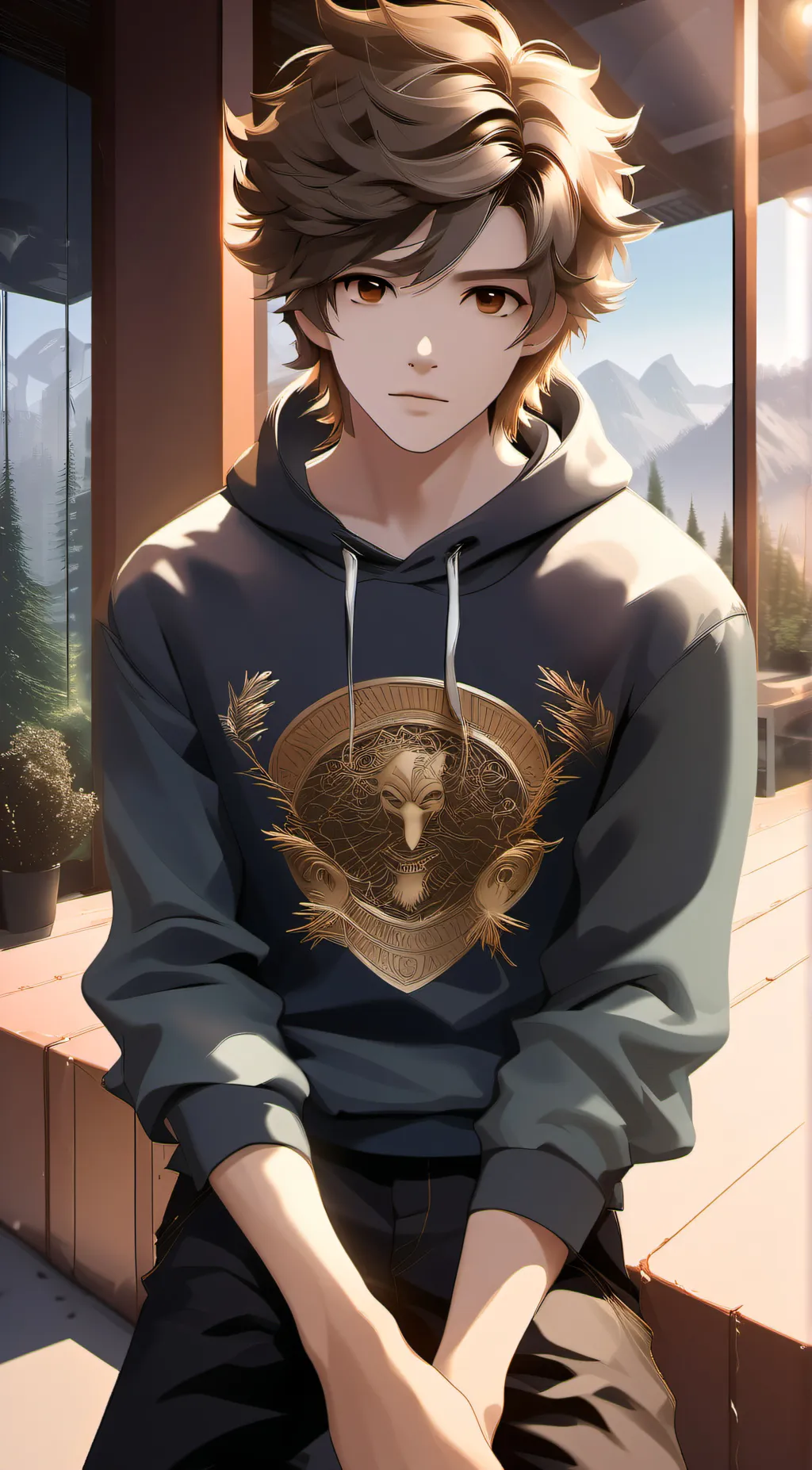 ai character: Tyler  background