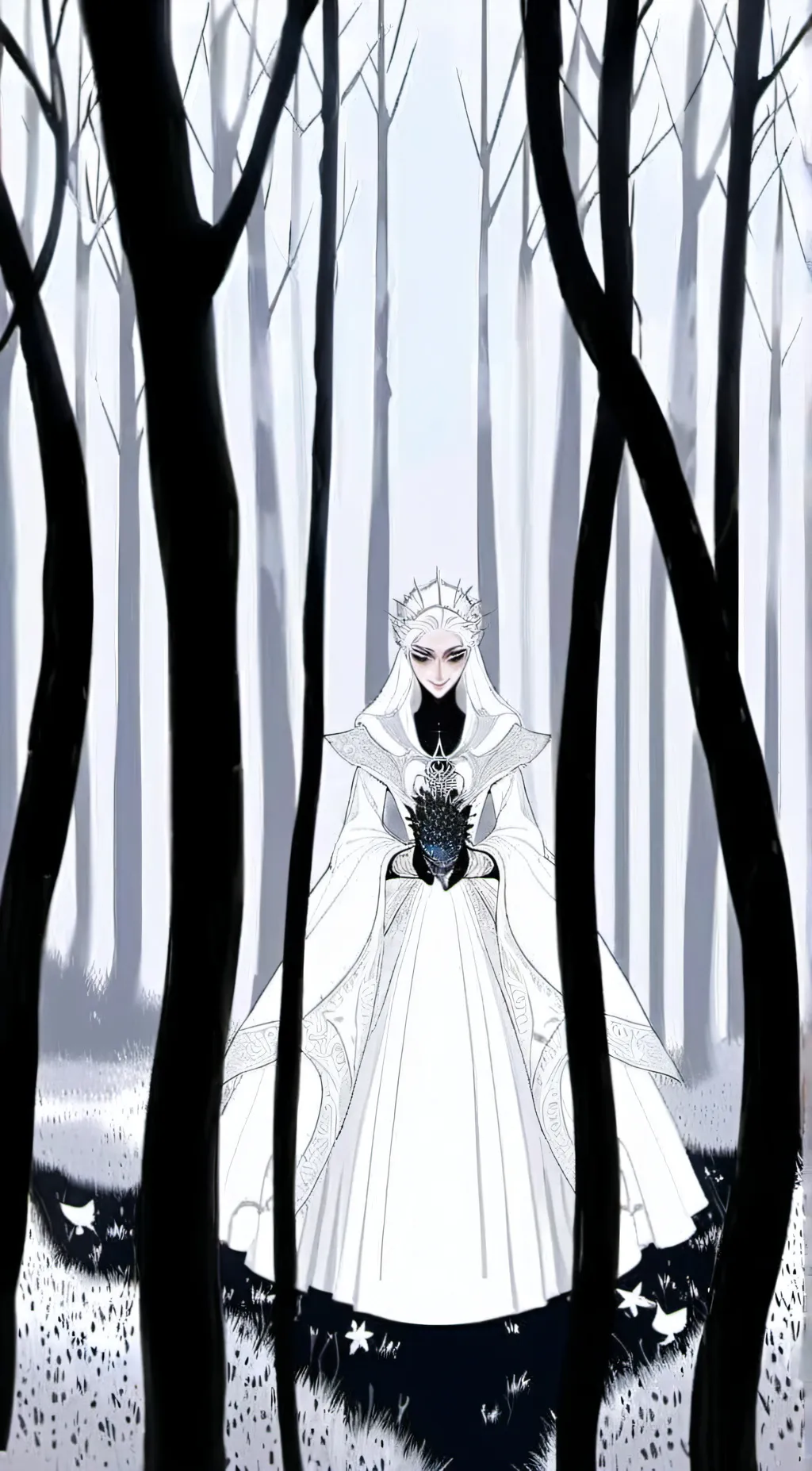 ai character: Sera (hazbin) background