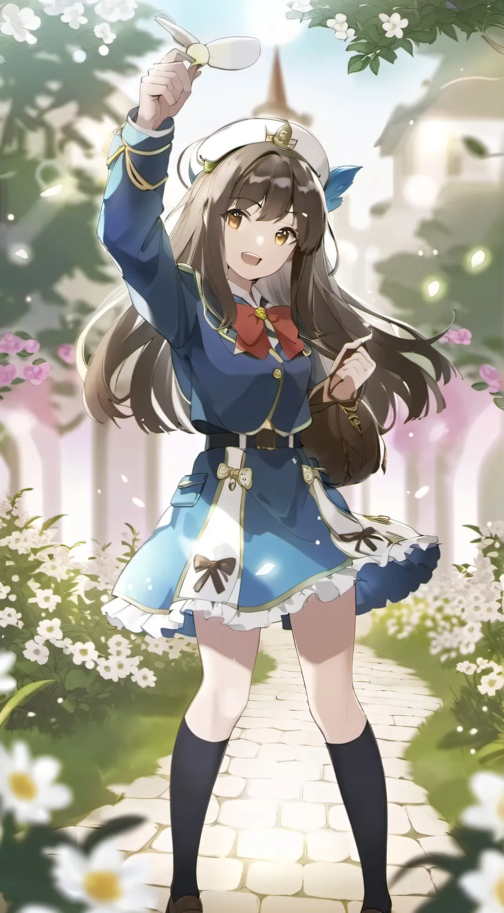 ai character: Precious background