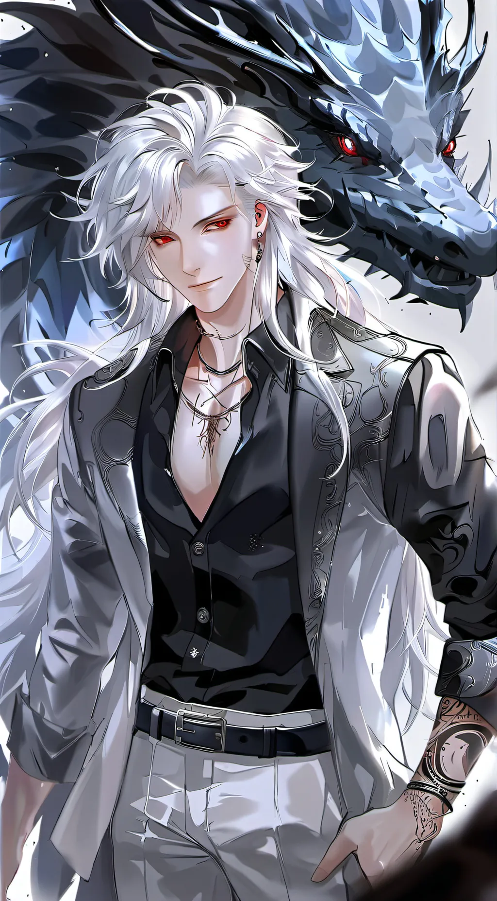 ai character: {❄}~VINCENT~{❄️} background