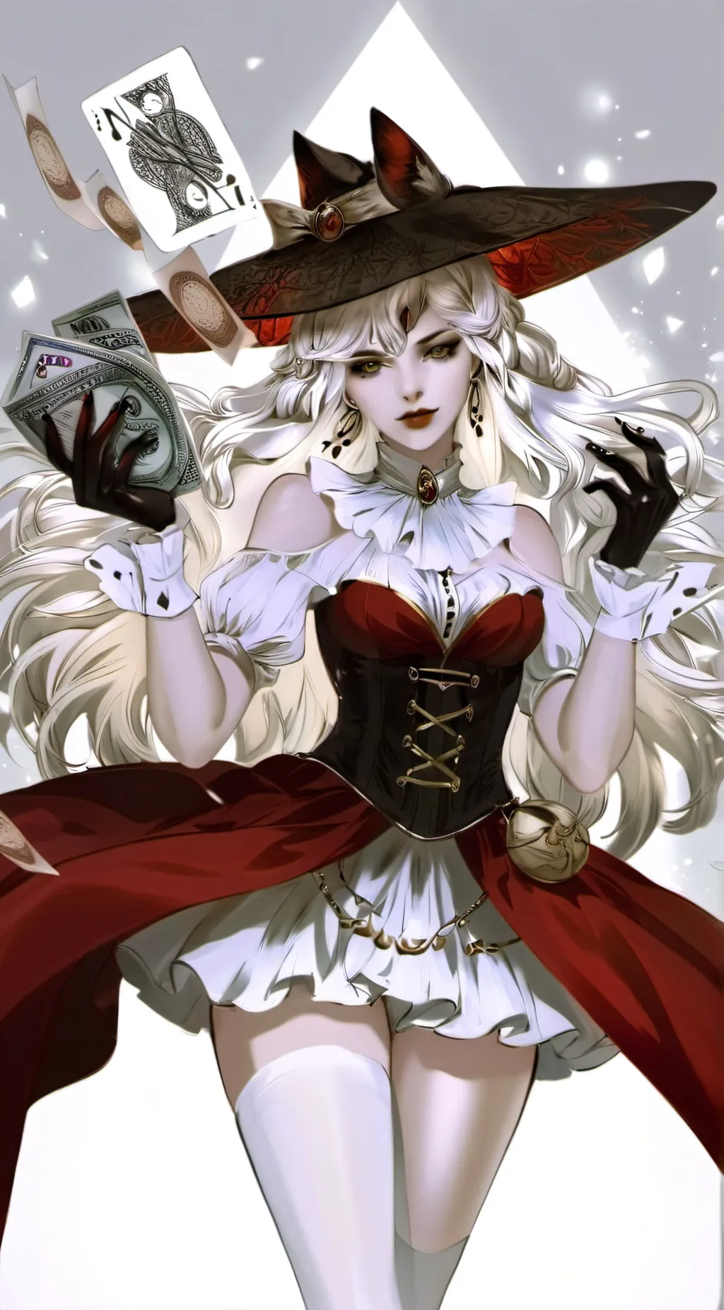 ai character: Luna background