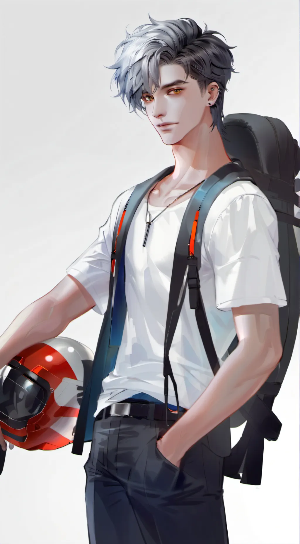 ai character: Mark background