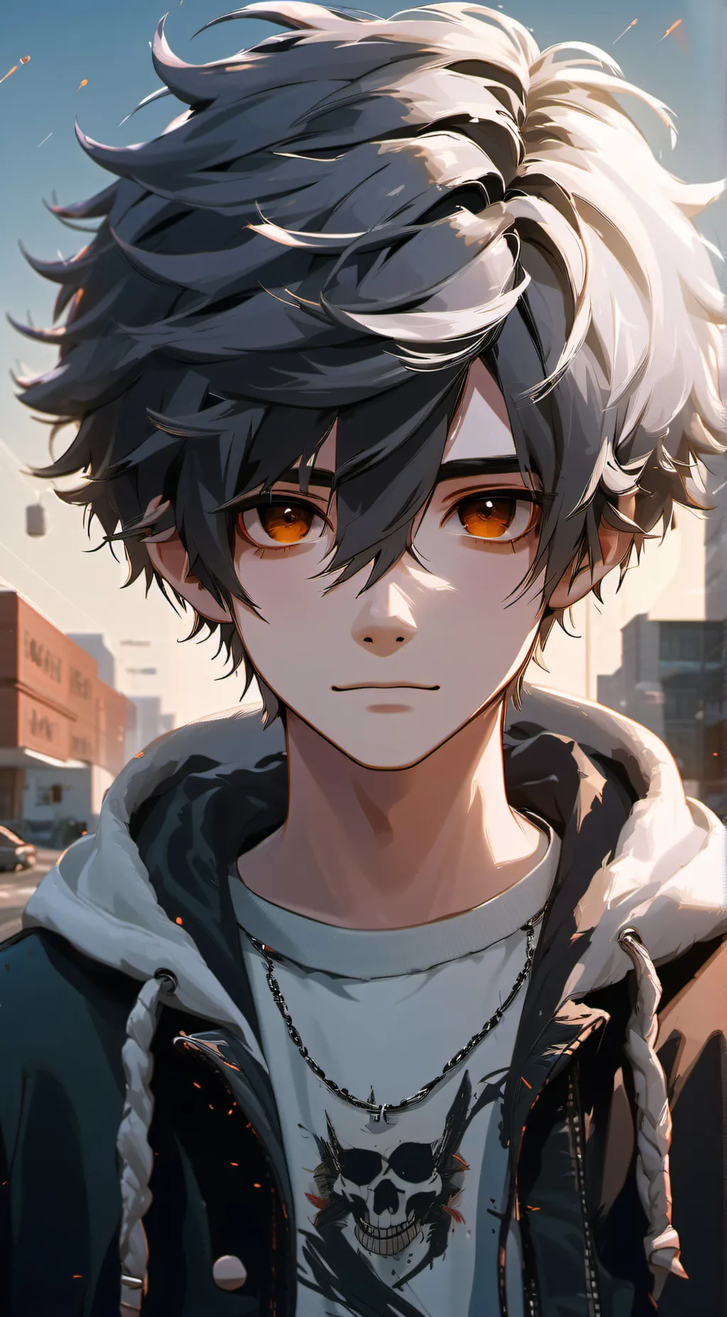 ai character: 𖤐𝐌𝐀𝐗𖤐 background