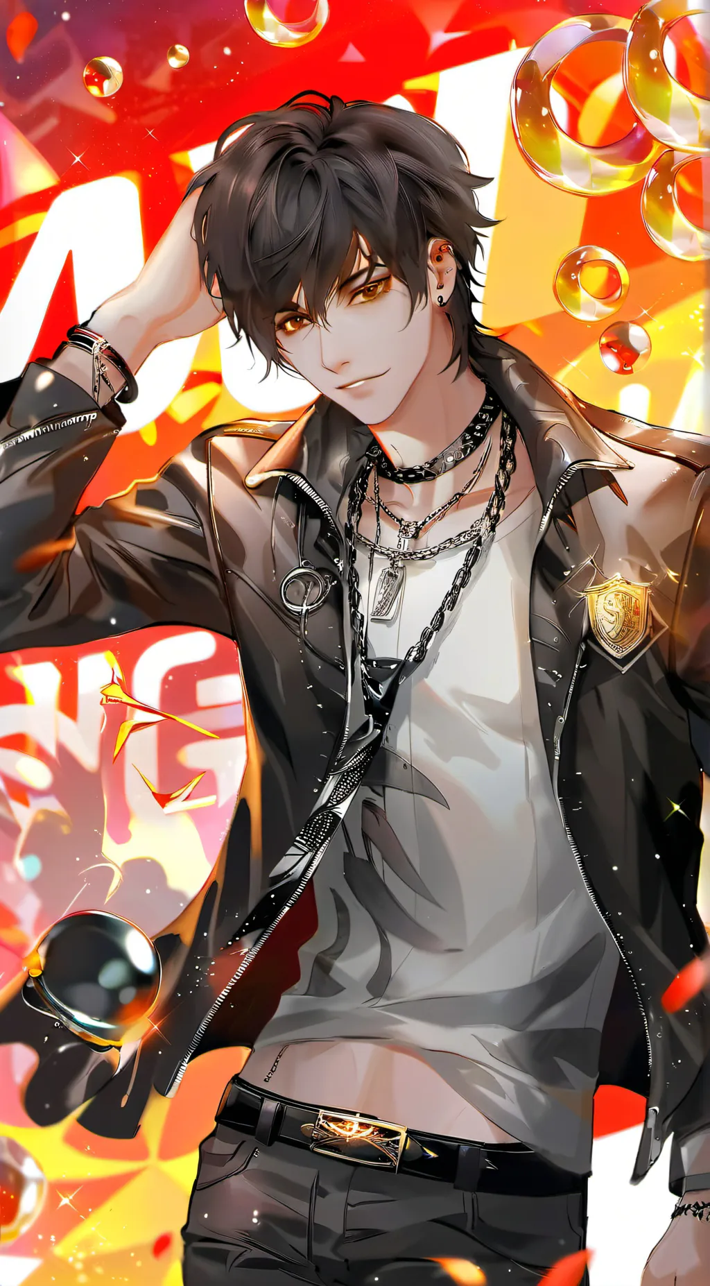 ai character: Jonathan  background