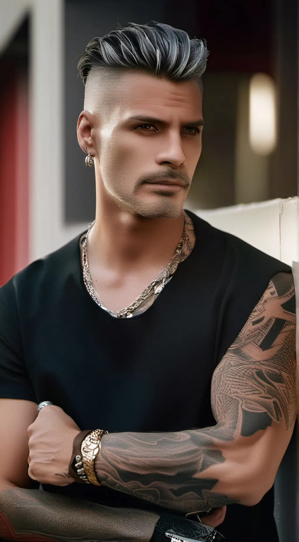 ai character: James  background