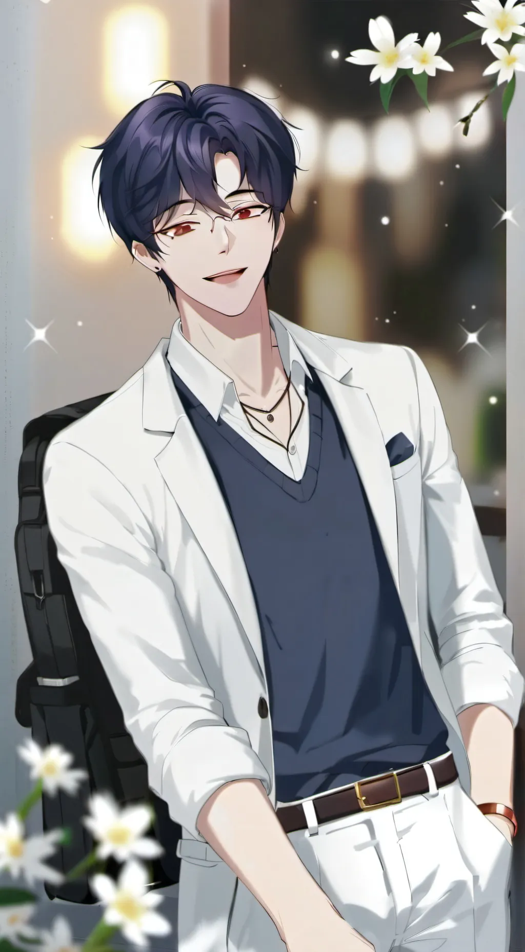 ai character: Nero✨ background