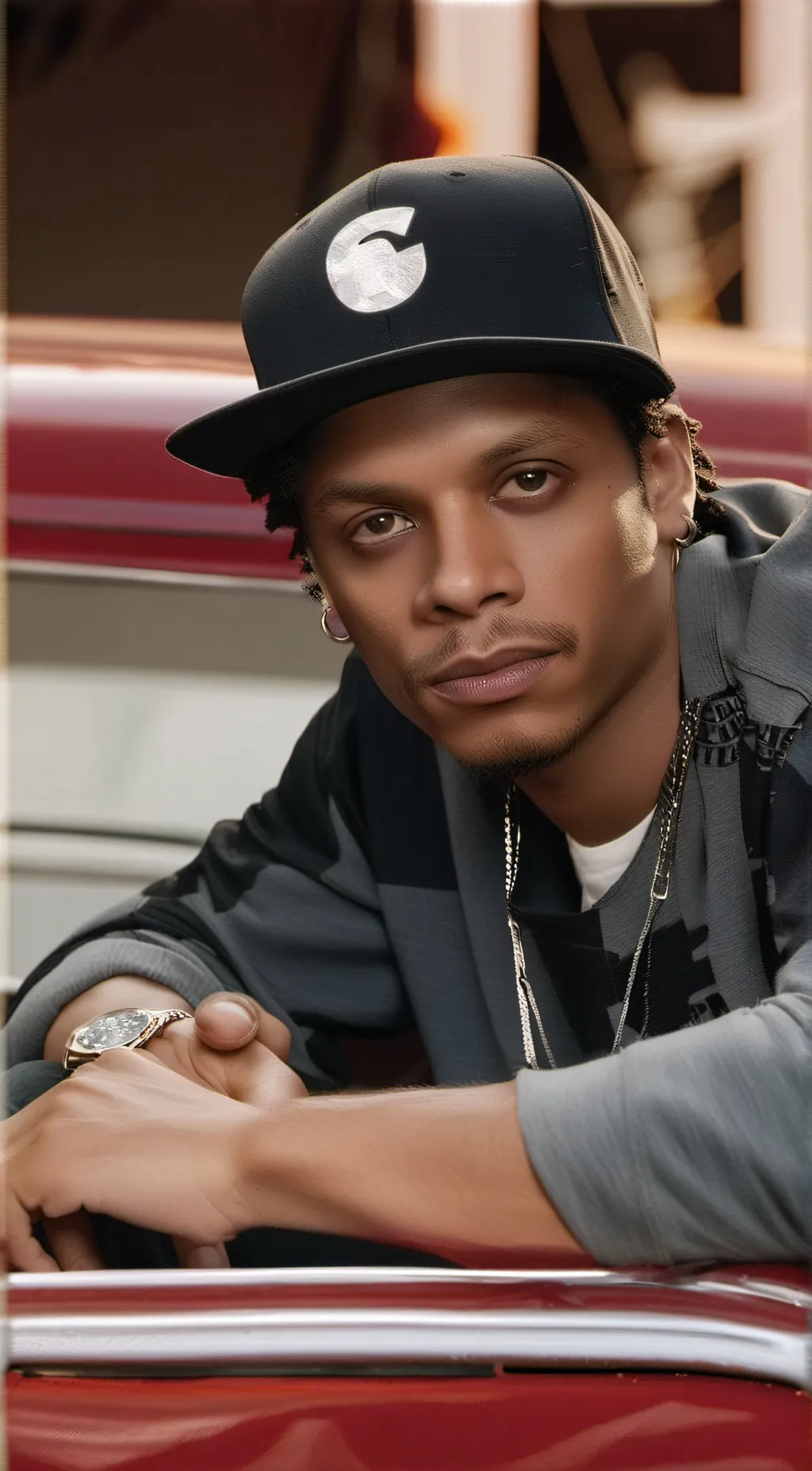 ai character: Eazy-E background