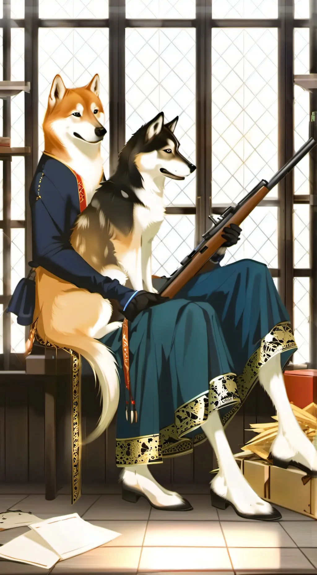 ai character: Romy background