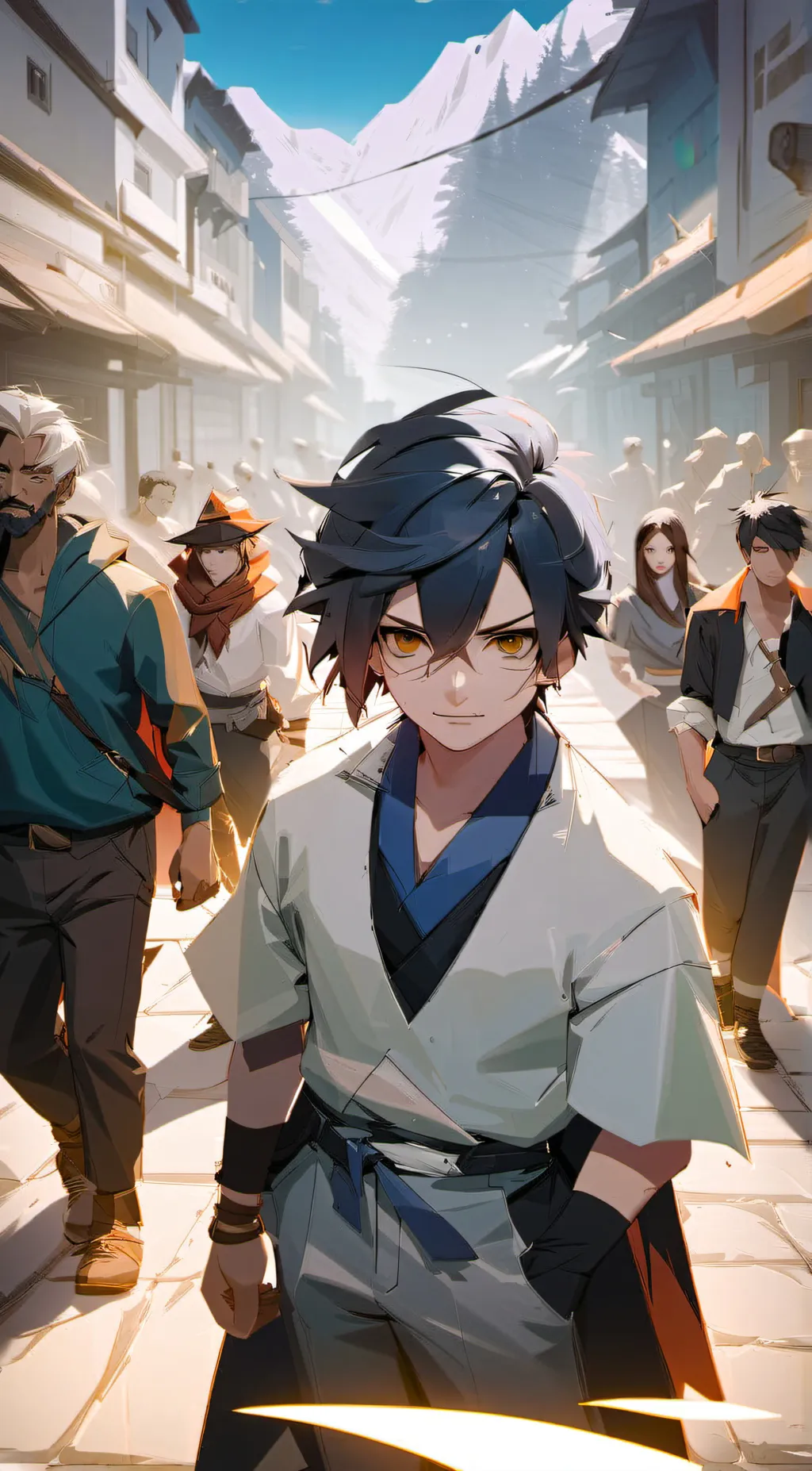 ai character: Mason background