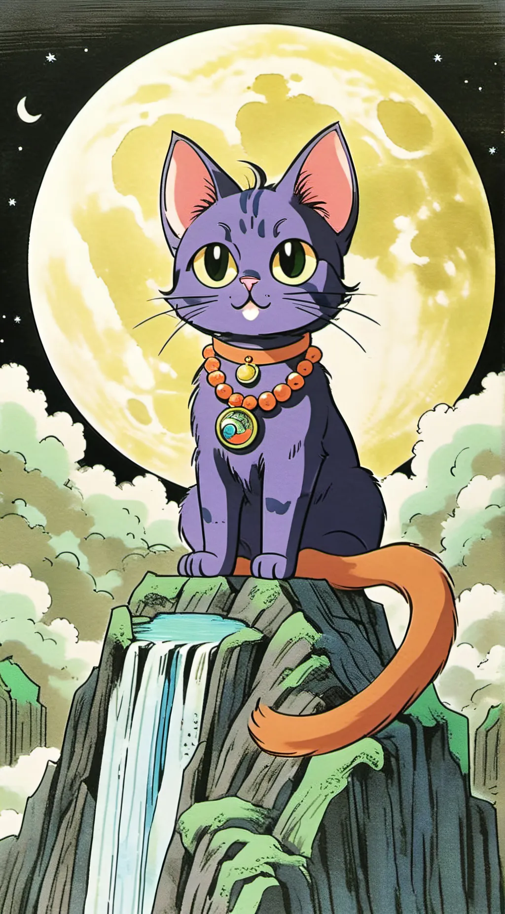 ai character: catnap background