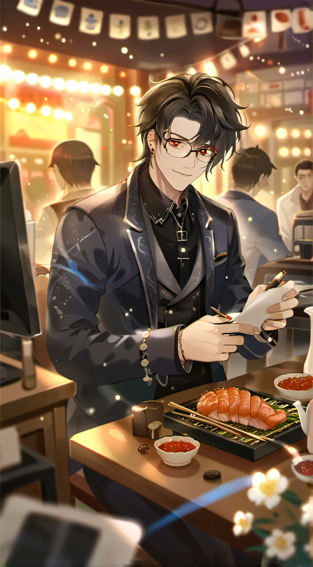 ai character: Axel background